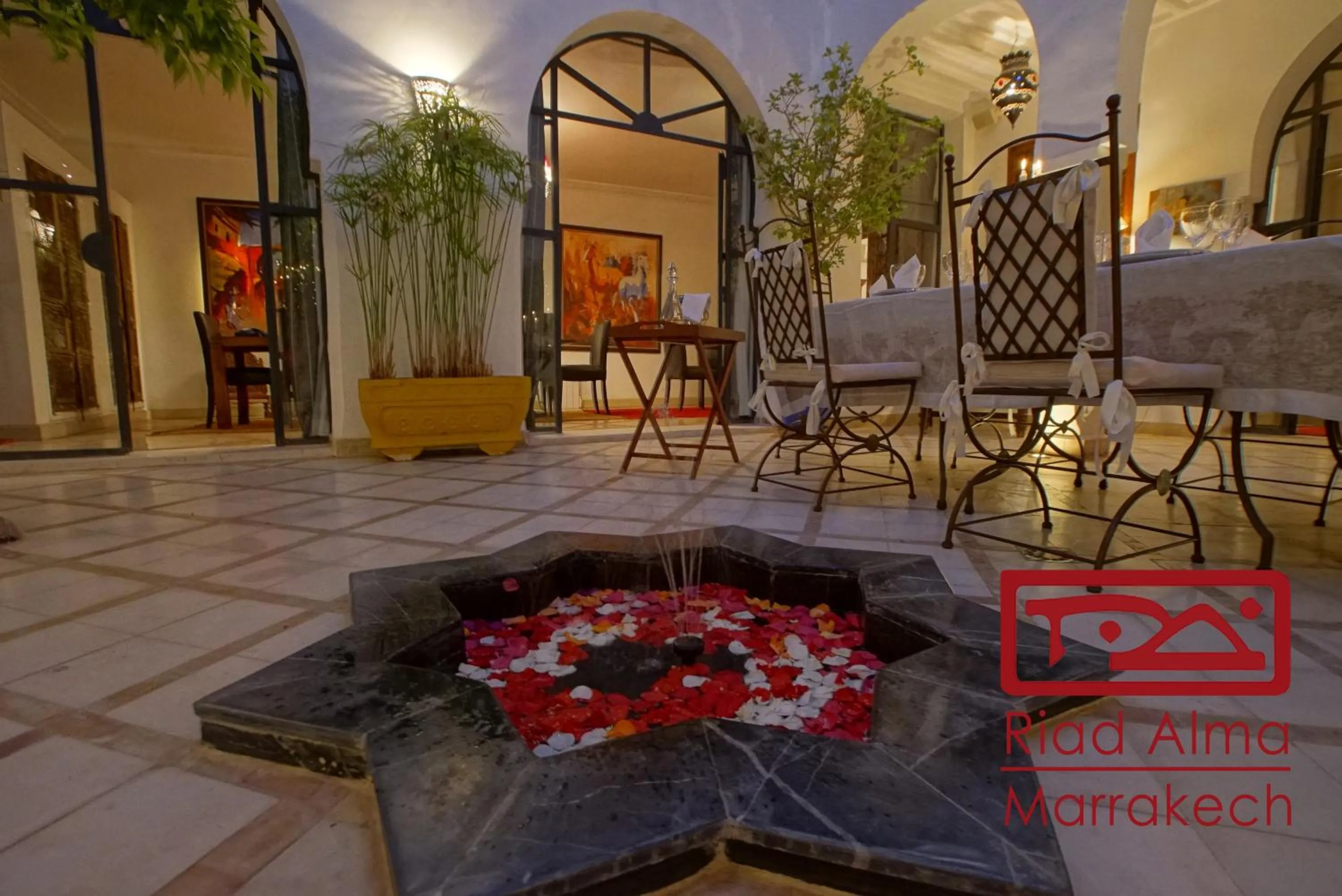 Patio in Riad Alma