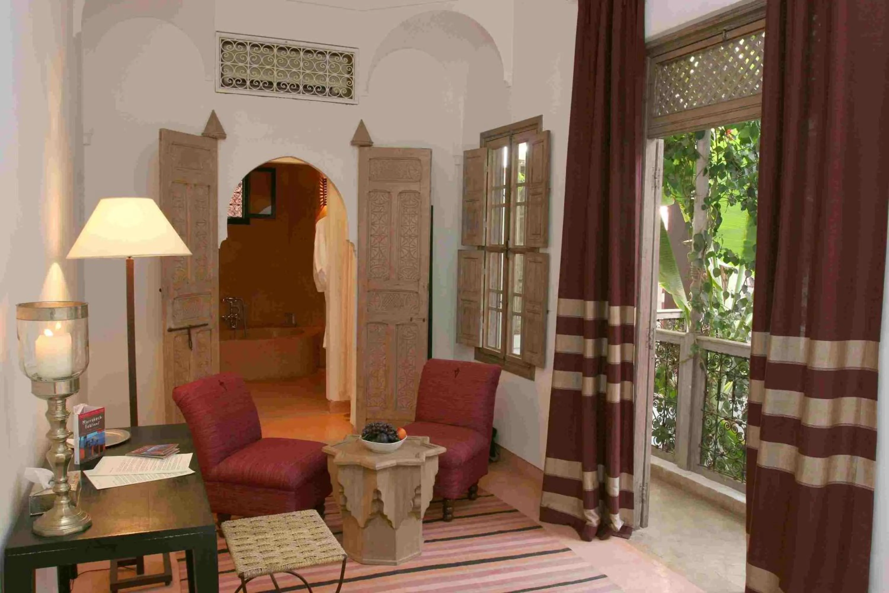 Seating area in Riad Altair