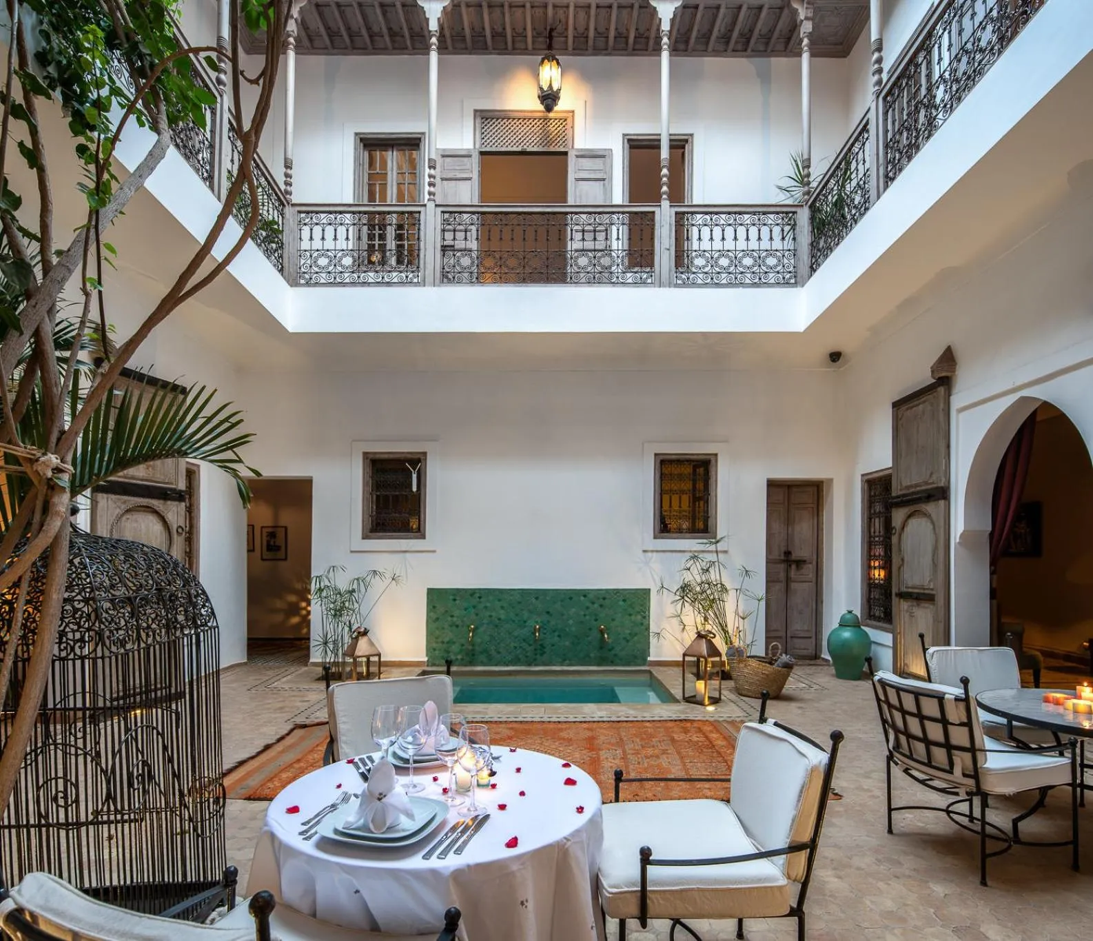 Patio in Riad Altair