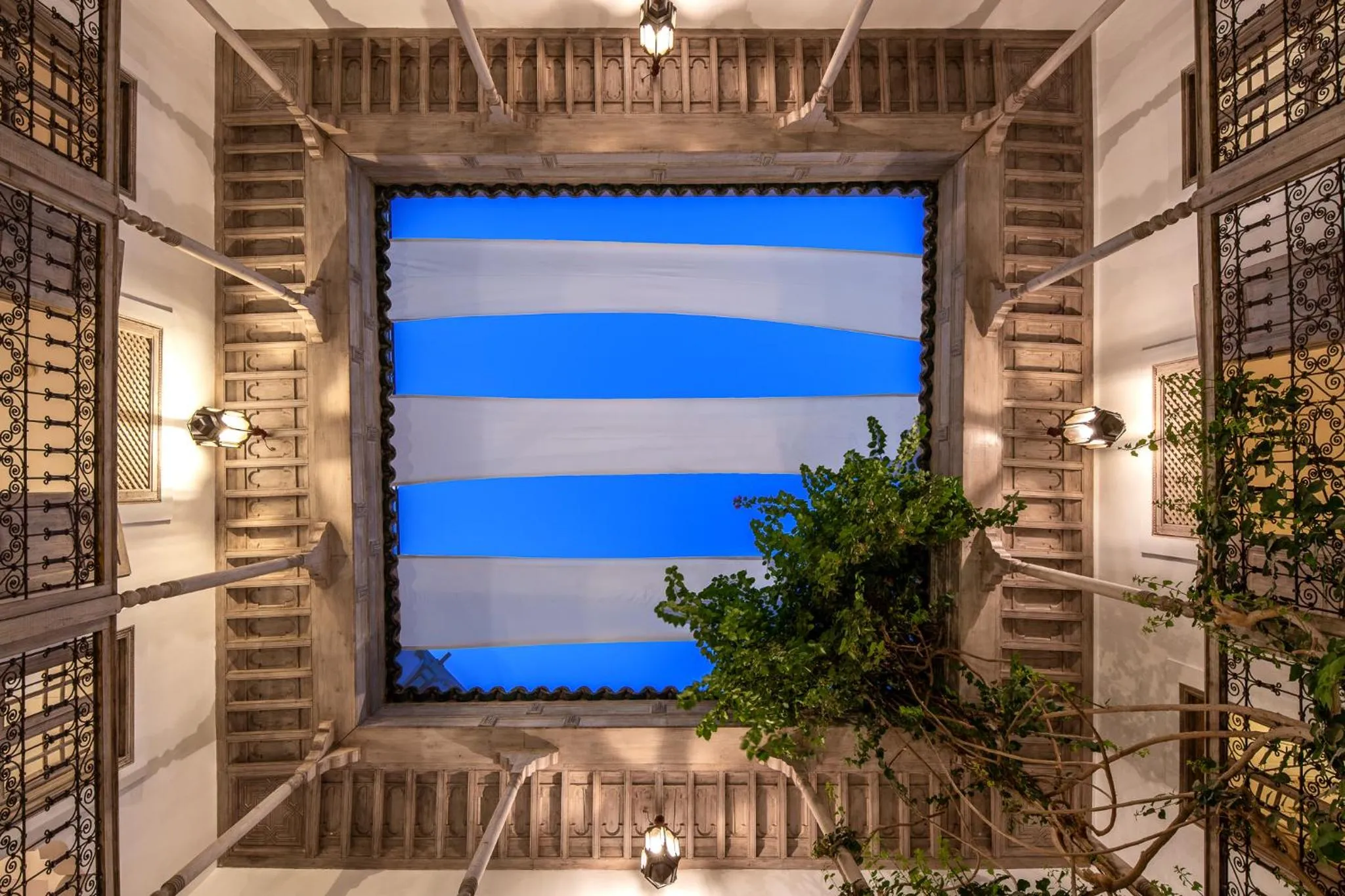 Patio in Riad Altair