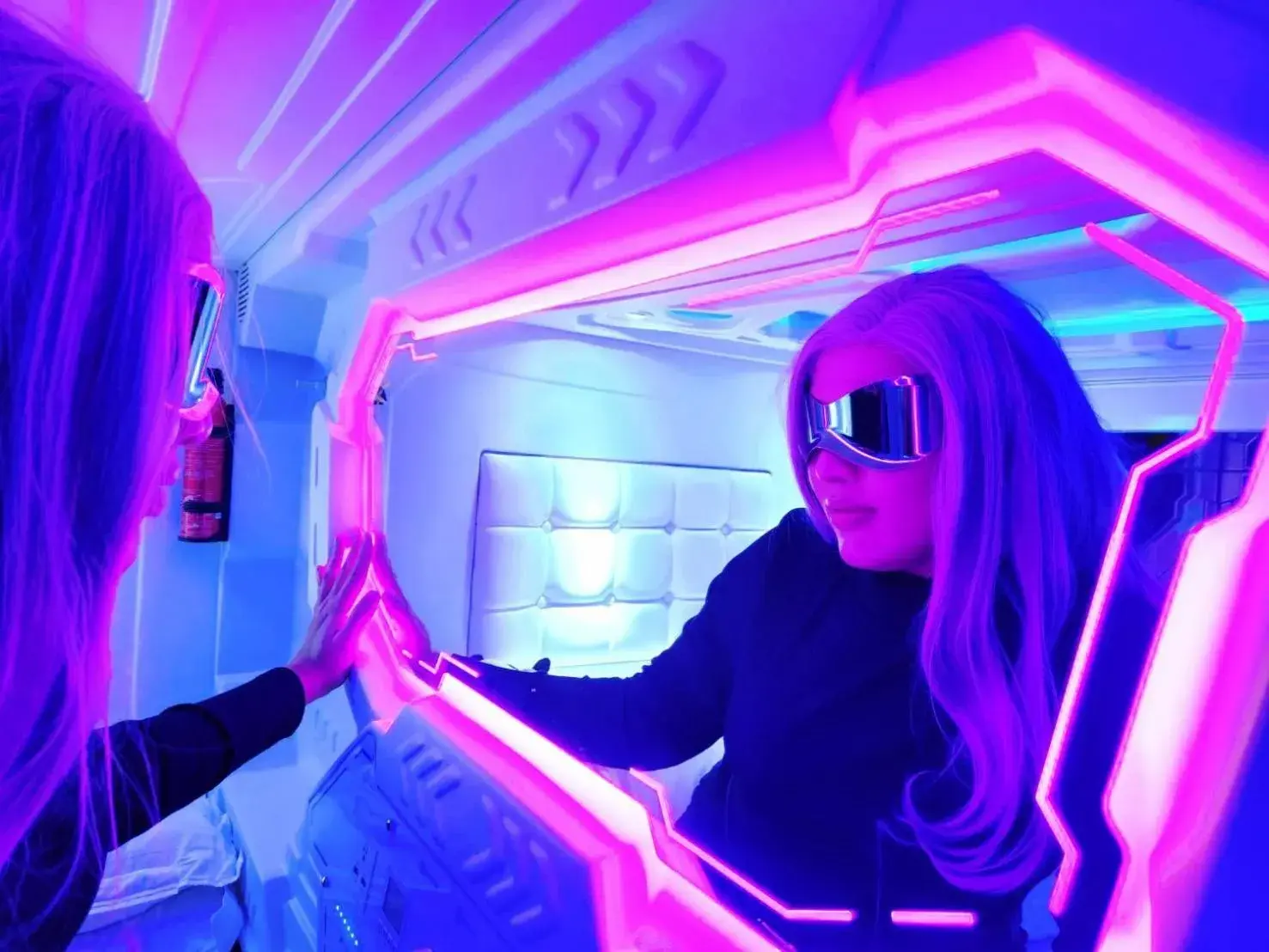 bunk bed in Met A Space Pod @Phrom Phong bunk bed in Met A Space Pod @Phrom Phong