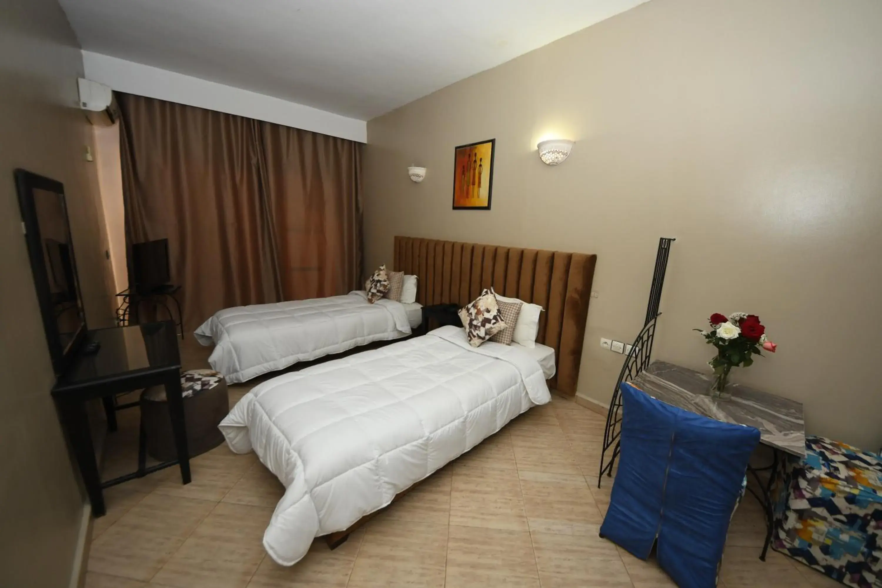 Bed in Agyad Maroc Appart-Hotel Bed in Agyad Maroc Appart-Hotel