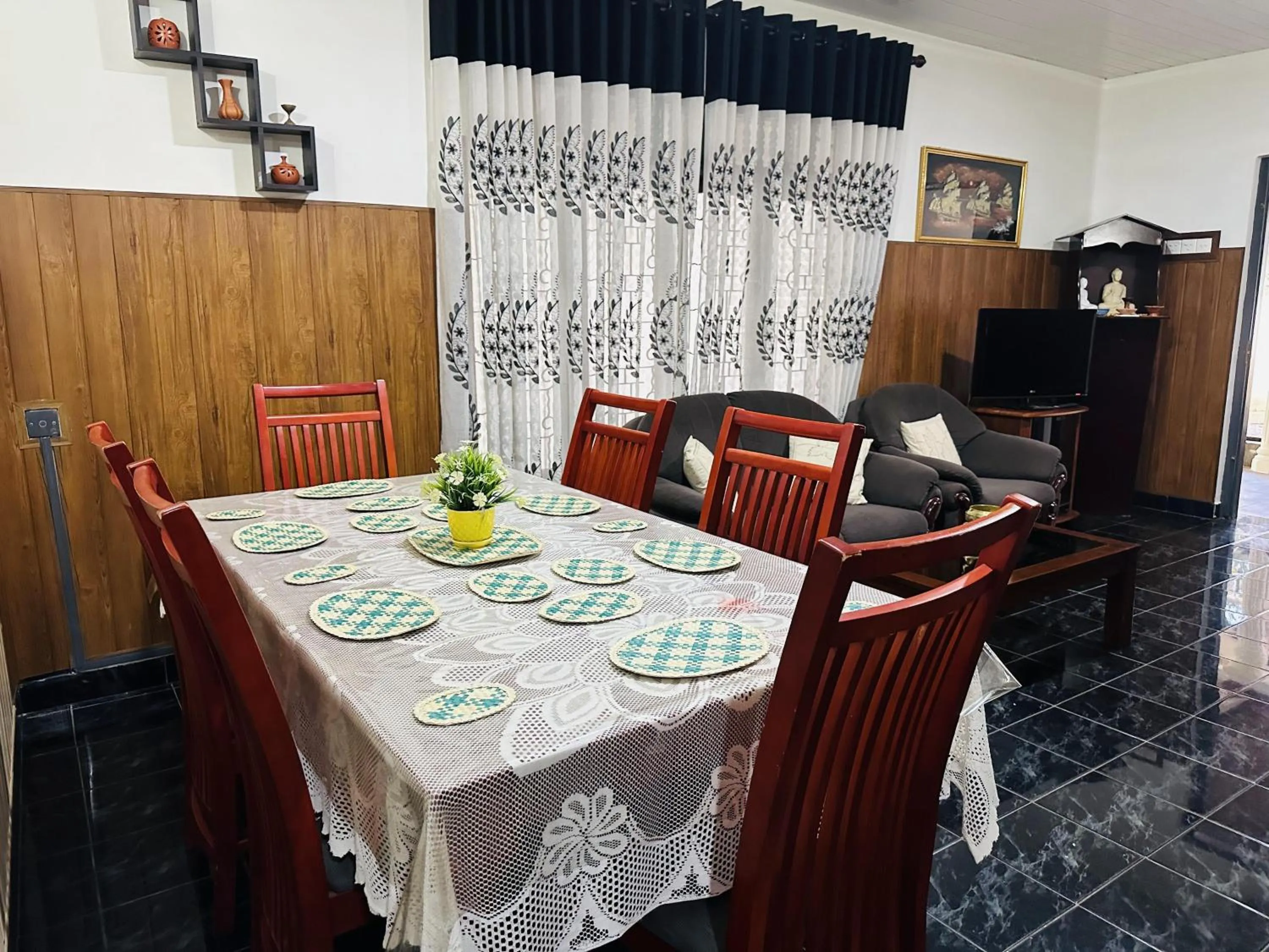 Living room in Green Garden Anuradhapura