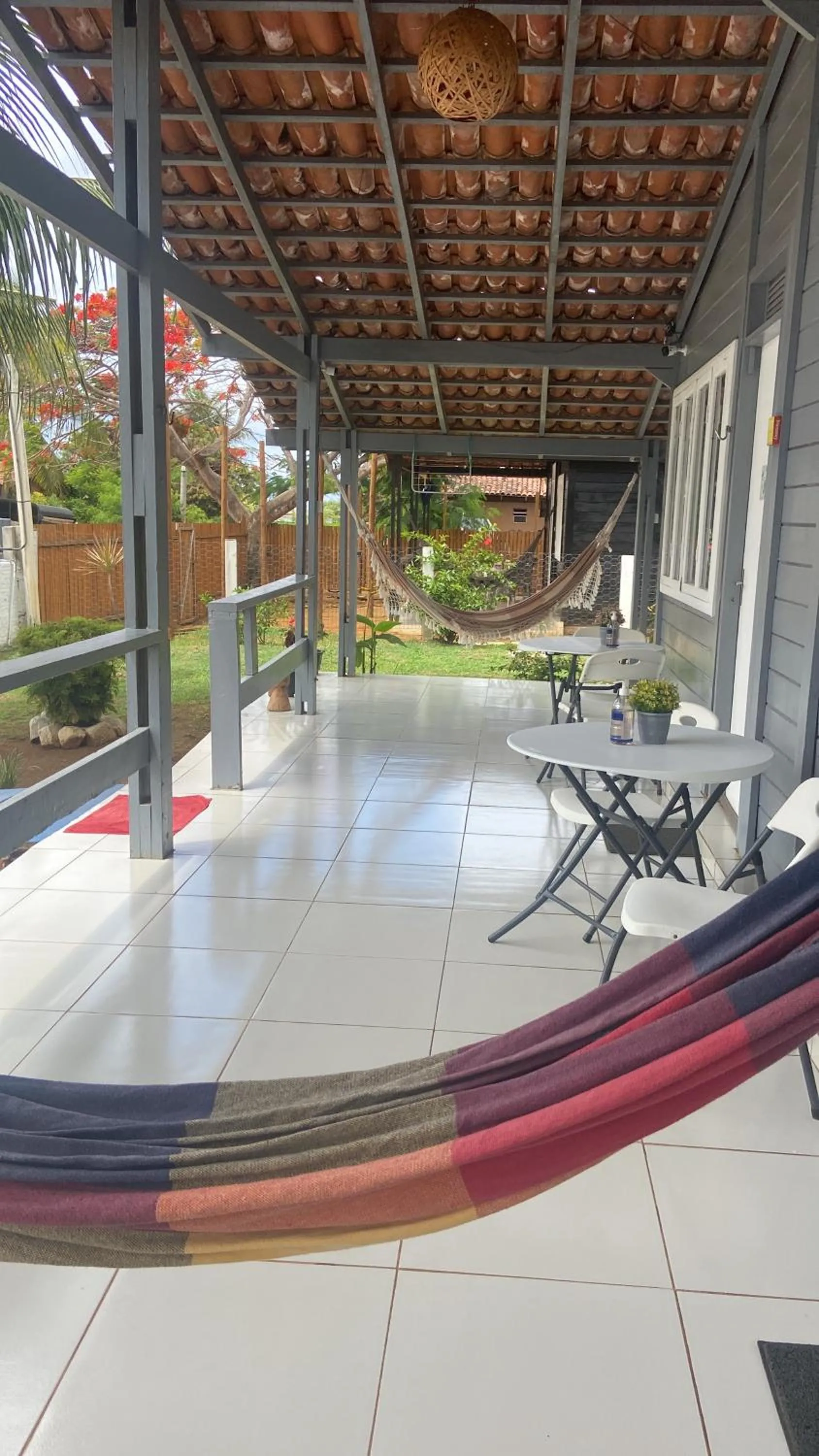 Patio in Pousada Rosemary Suítes