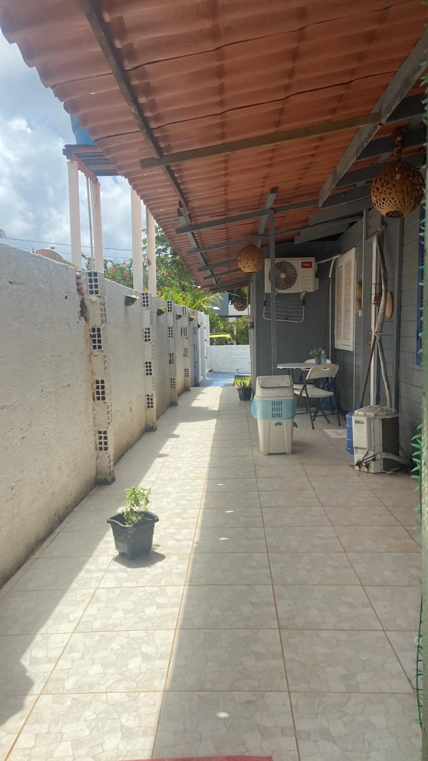 Patio in Pousada Rosemary Suítes