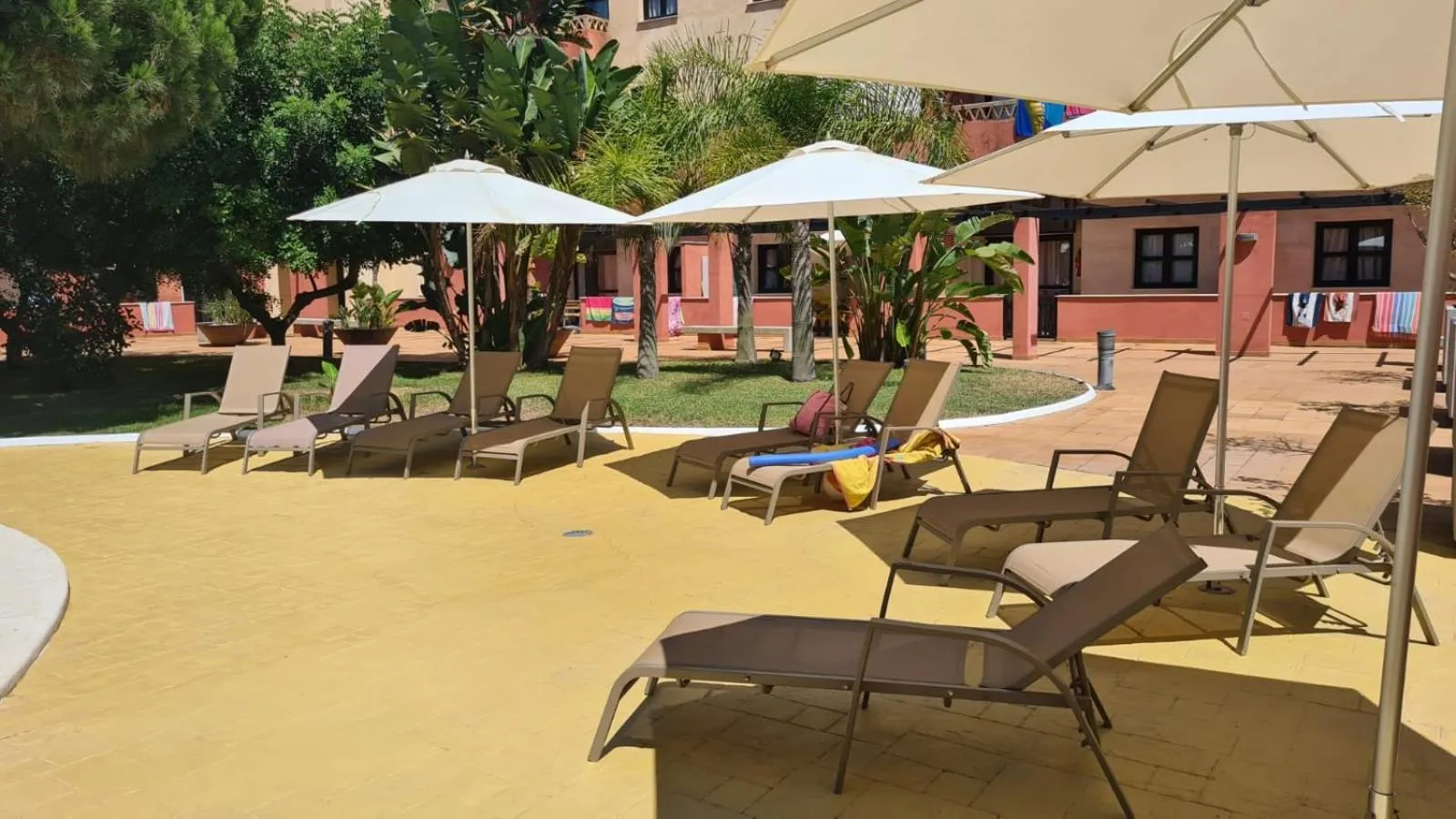 Patio in Apartment Punta Umbría Luxury