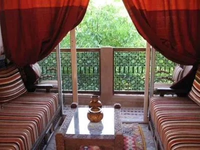 Living room in Dar Imlil