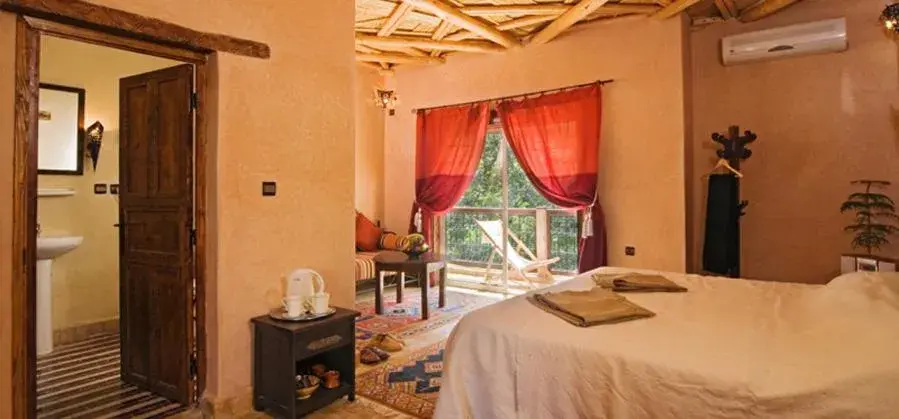 Triple Room with Garden View in Dar Imlil Triple Room with Garden View in Dar Imlil