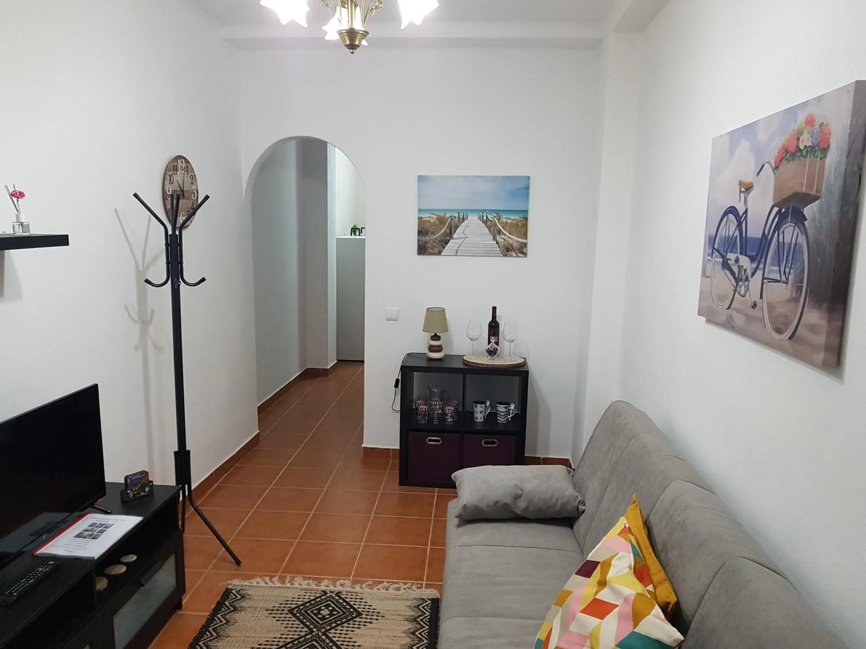 Living room in Moradia Rocleo Tavira House