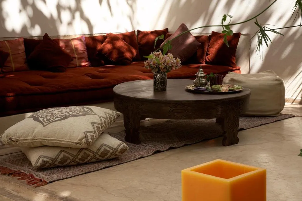 Decorative detail in Riad Davia