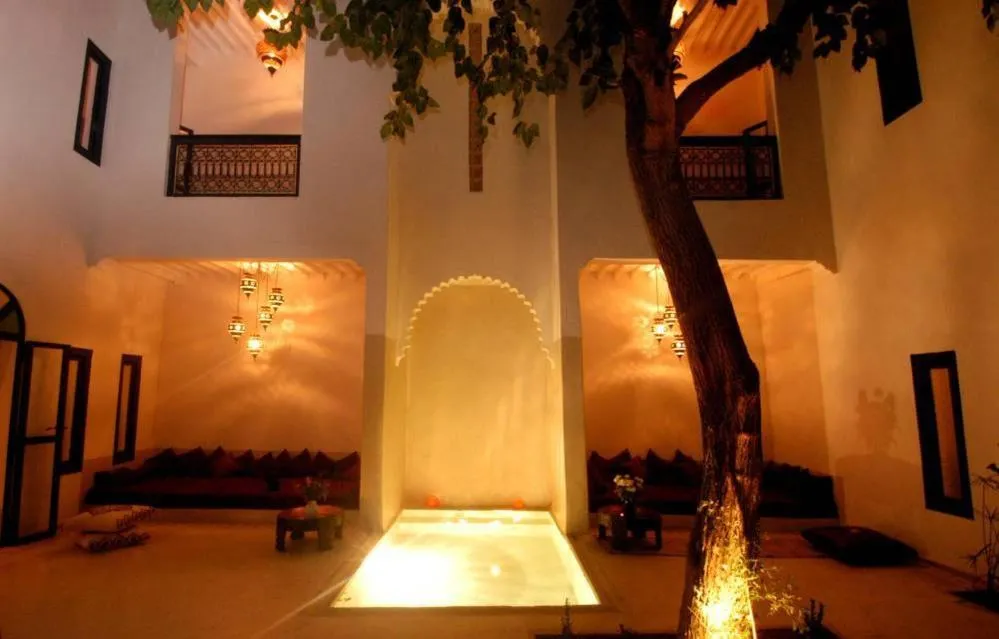 Patio in Riad Davia