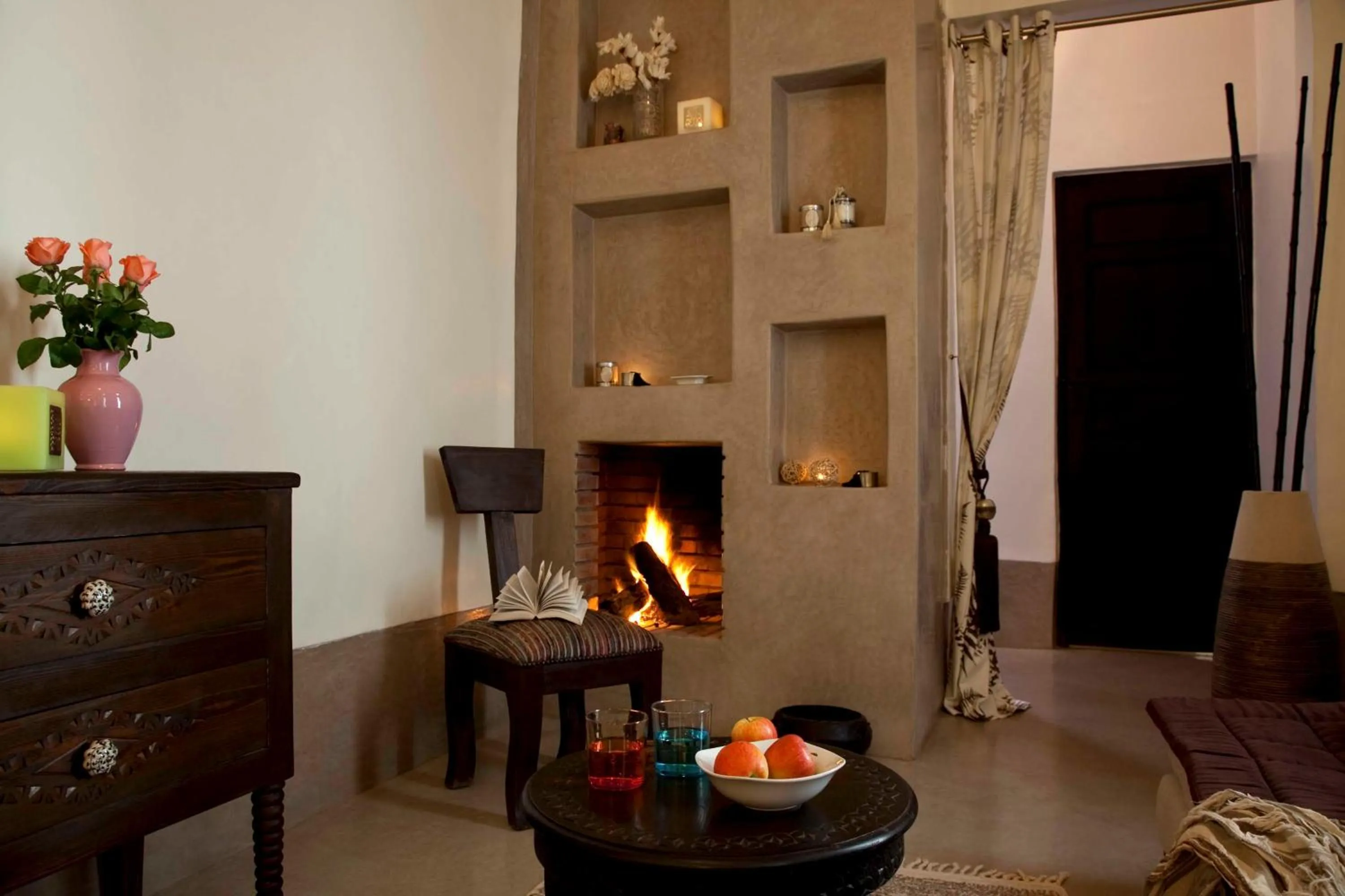 Seating area in Riad Davia