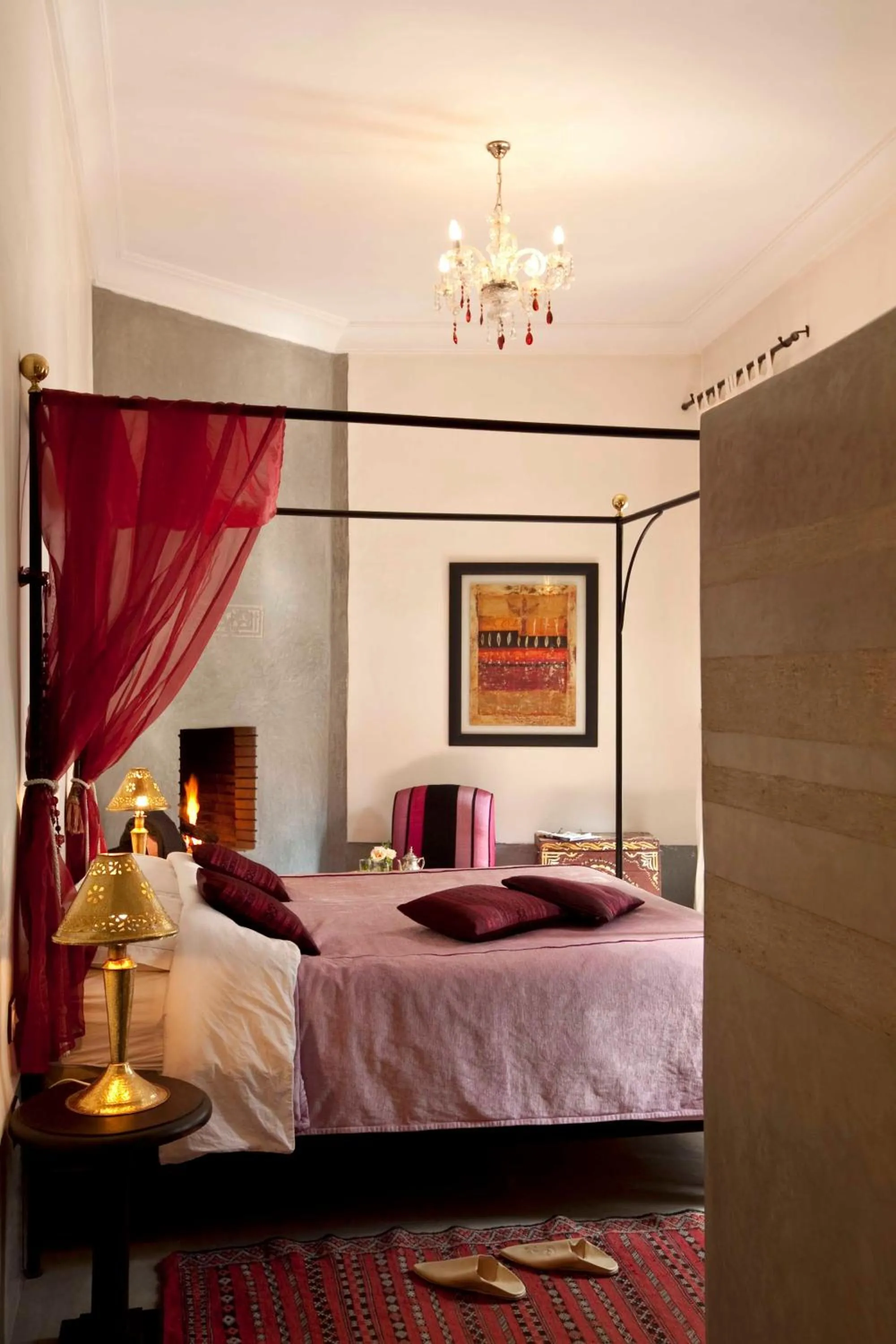 Bedroom, Bed in Riad Davia