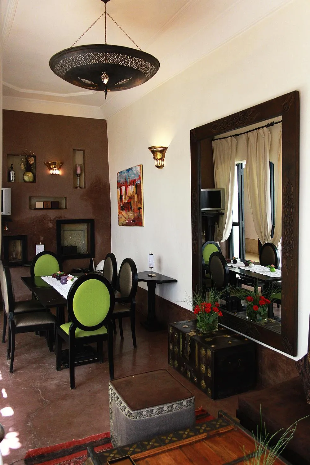 Lounge or bar in Riad Davia