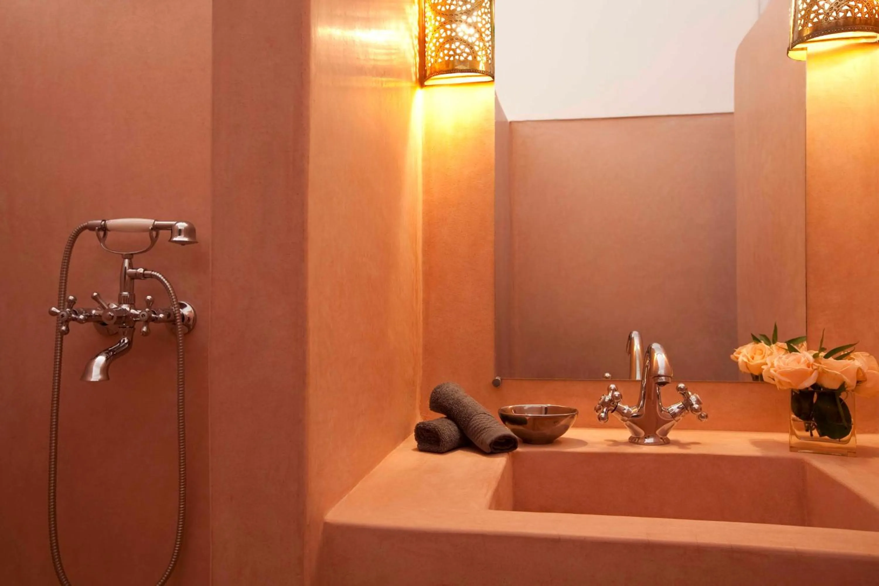 Bathroom in Riad Davia
