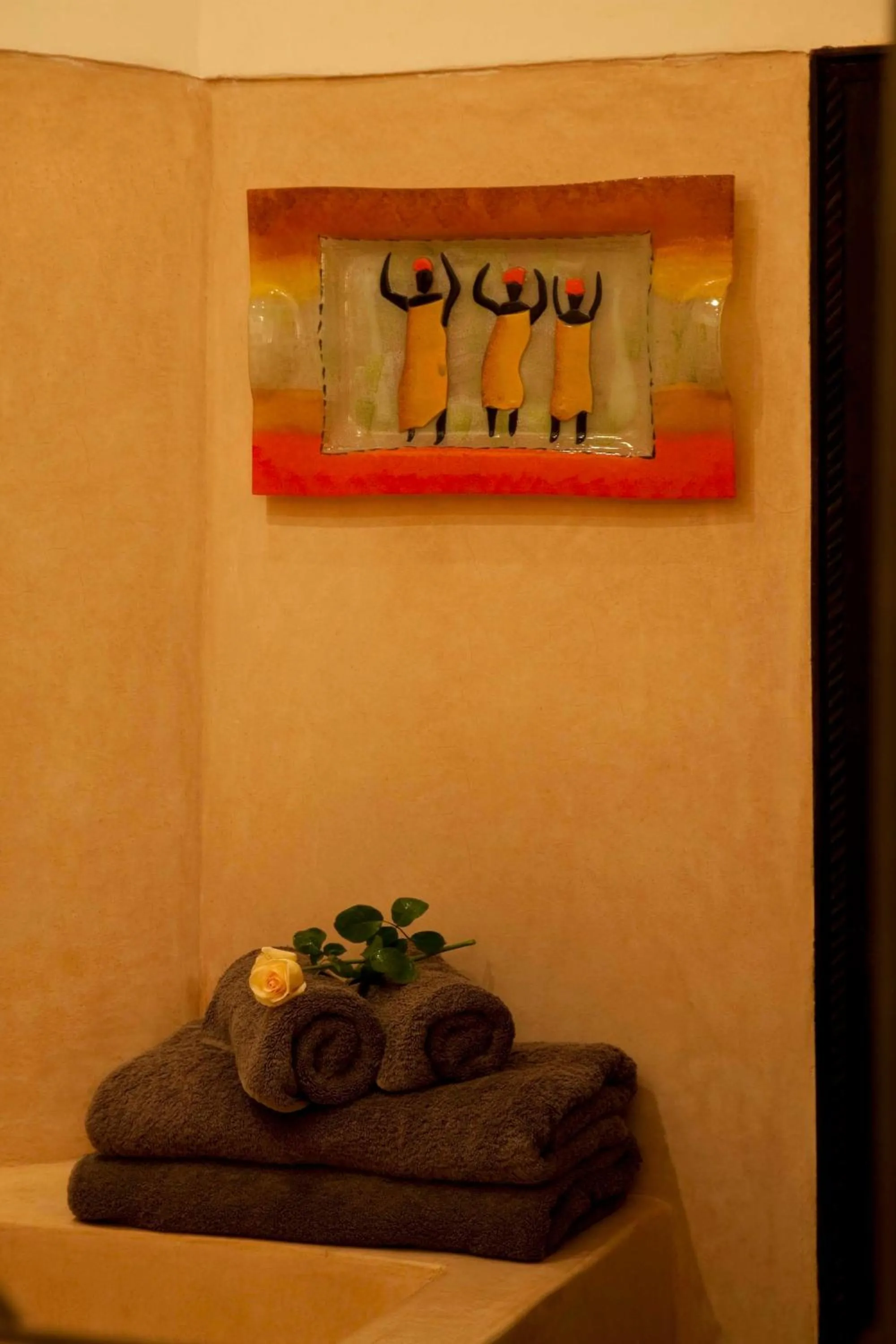 Decorative detail in Riad Davia