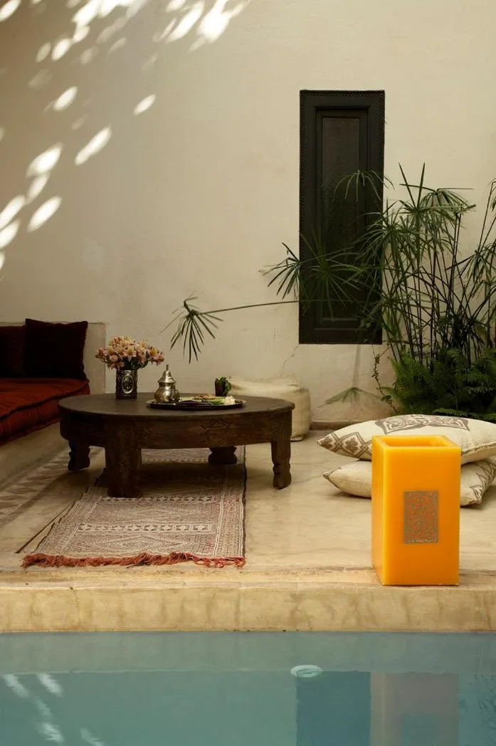 Decorative detail in Riad Davia