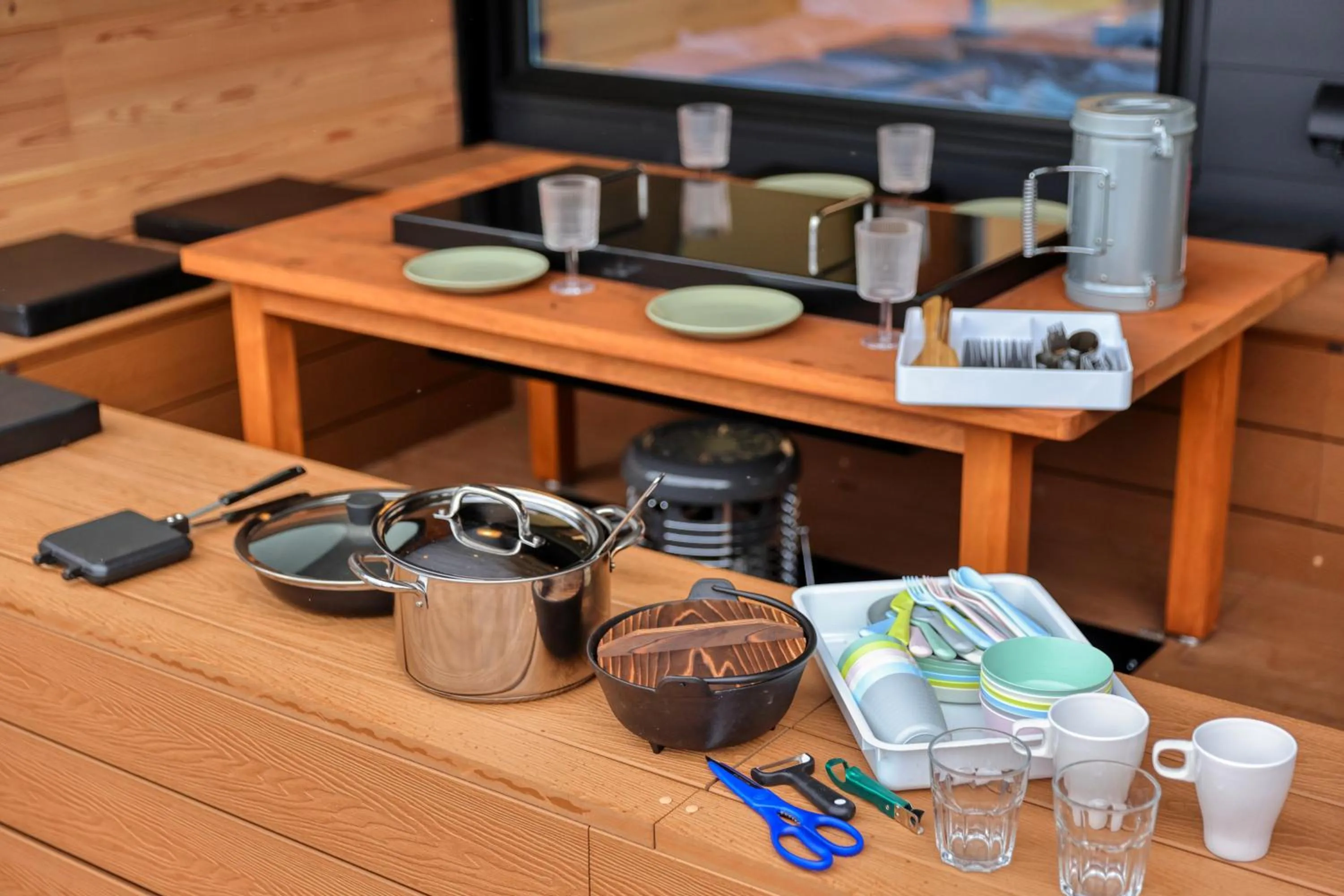 BBQ facilities in Piilo asobi&stay