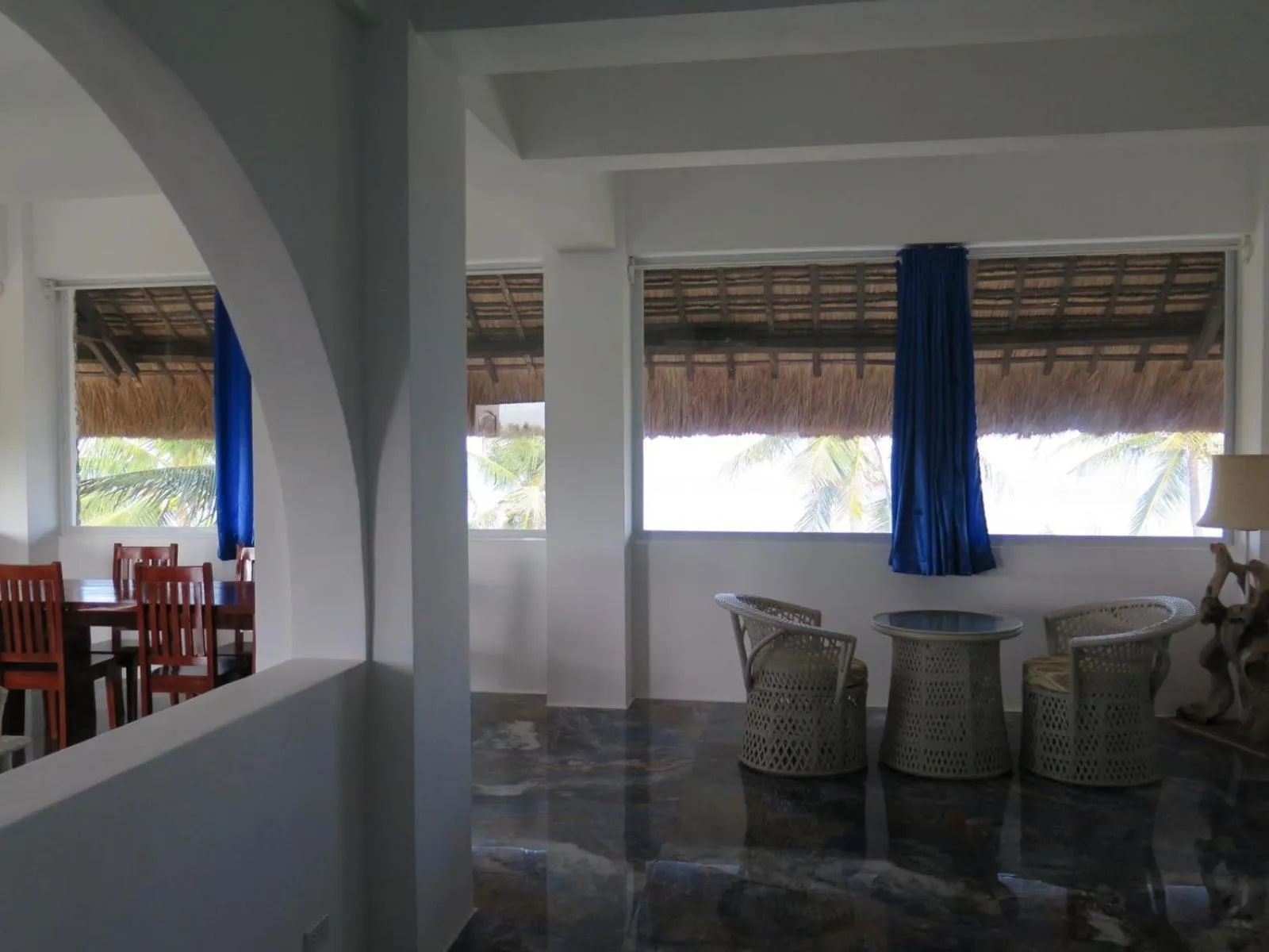 Living room in The Wild Orchid Resort - Moalboal