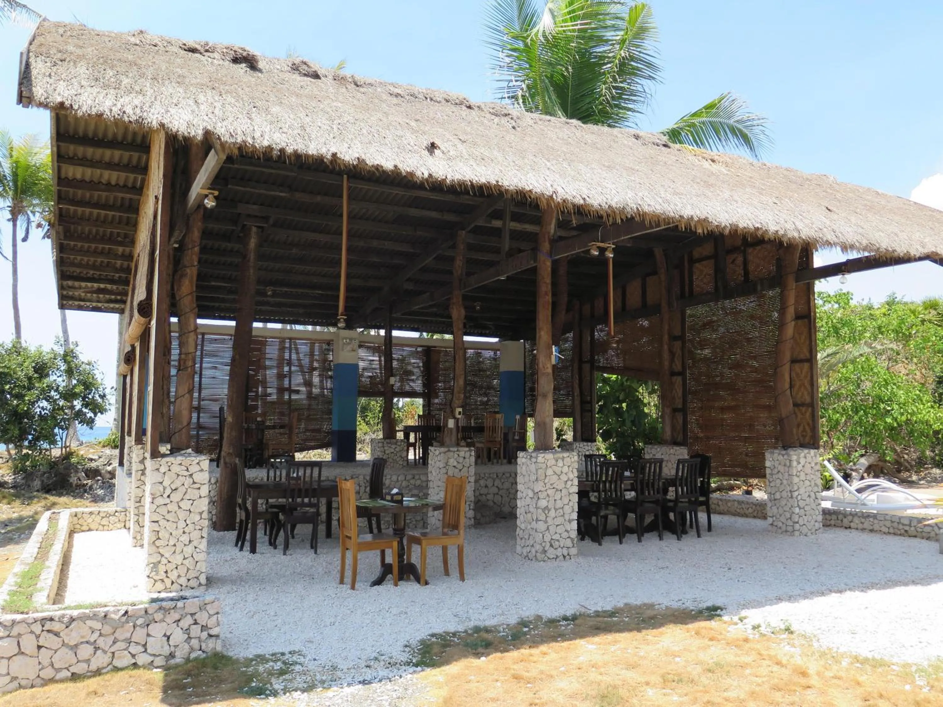 Dining area in The Wild Orchid Resort - Moalboal