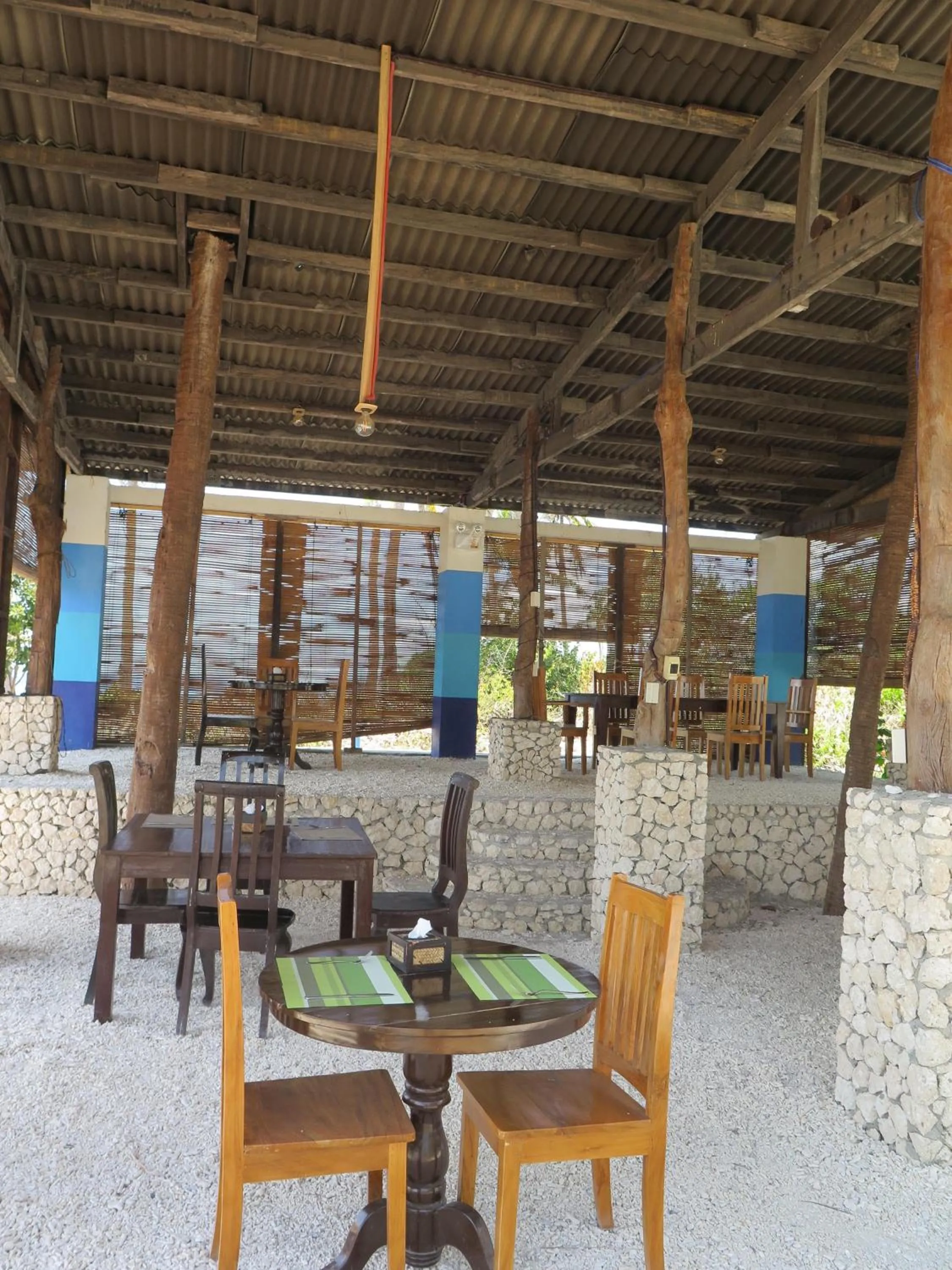 Dining area in The Wild Orchid Resort - Moalboal