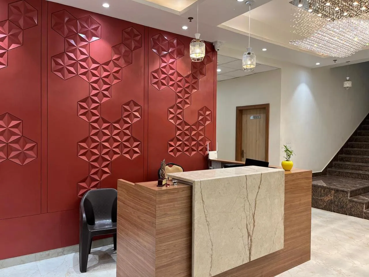 View (from property/room) in Hotel Satsang Grand