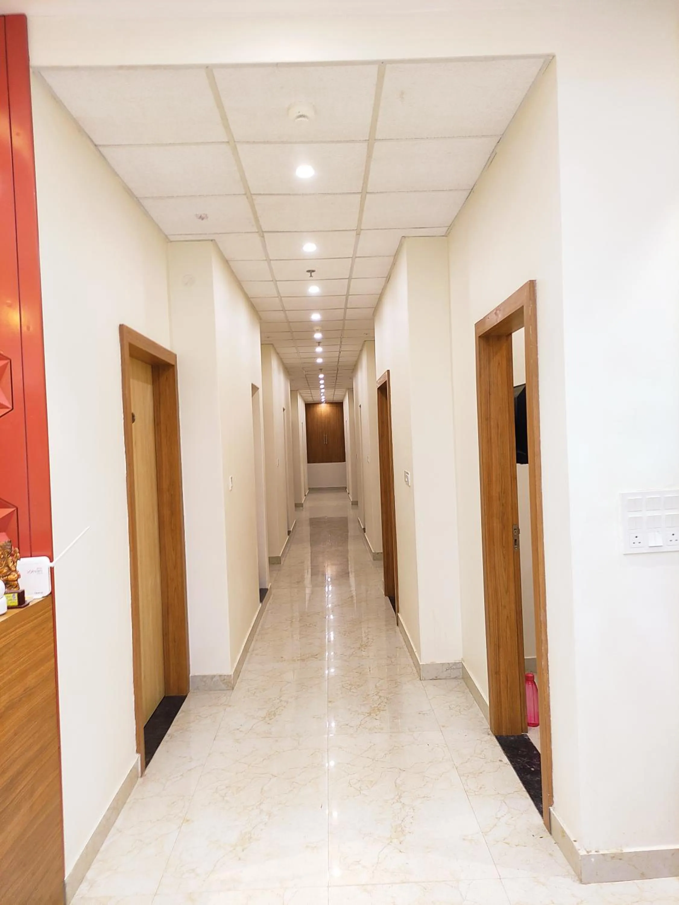 Lobby or reception in Hotel Satsang Grand