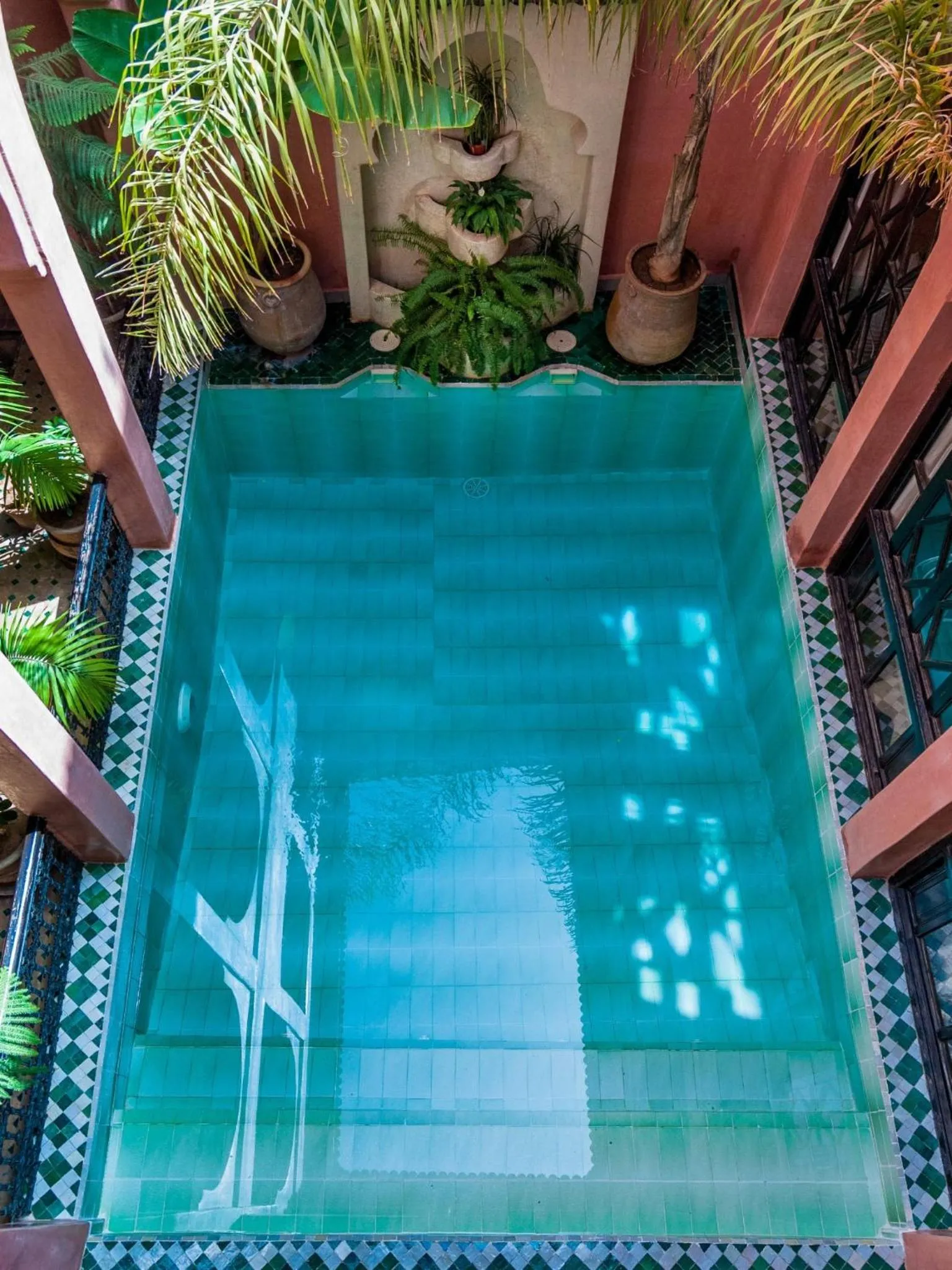 Swimming pool in Riad Aderbaz