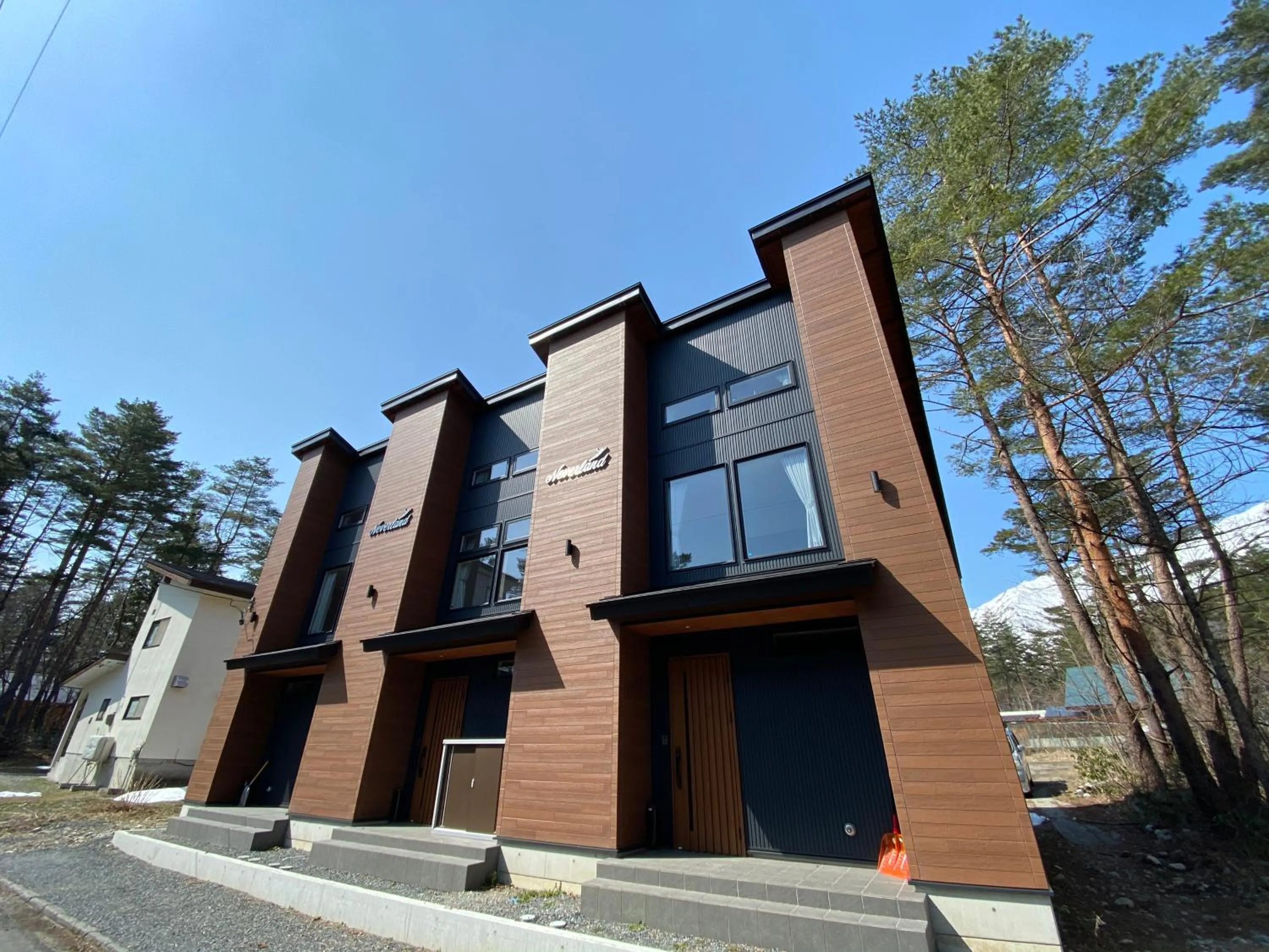 Shower in Neverland Chalet