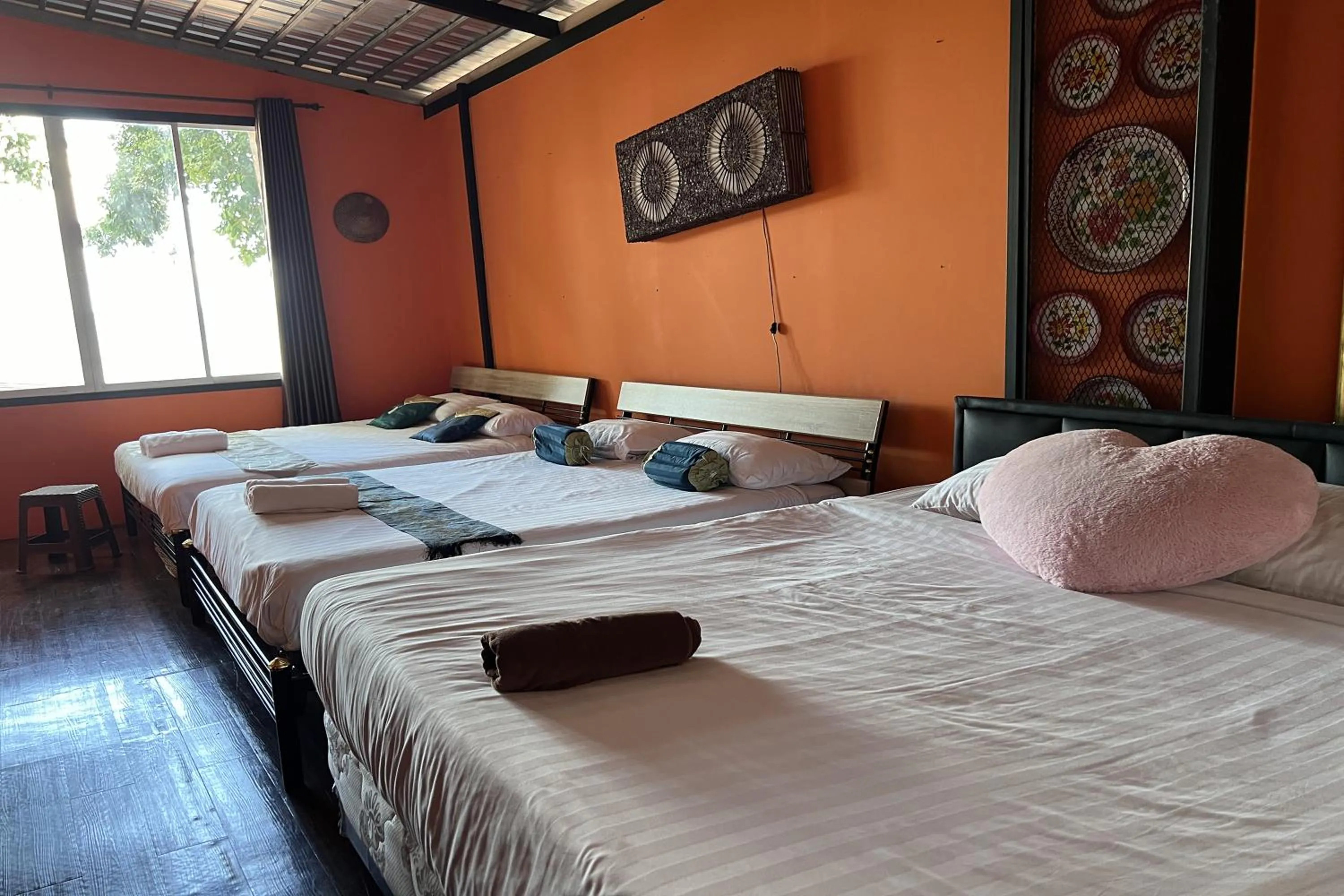 Bedroom in Kuan Khan Lao The Nine Bistro ควนคานหลาว เดอะไนท์ บิสโทร