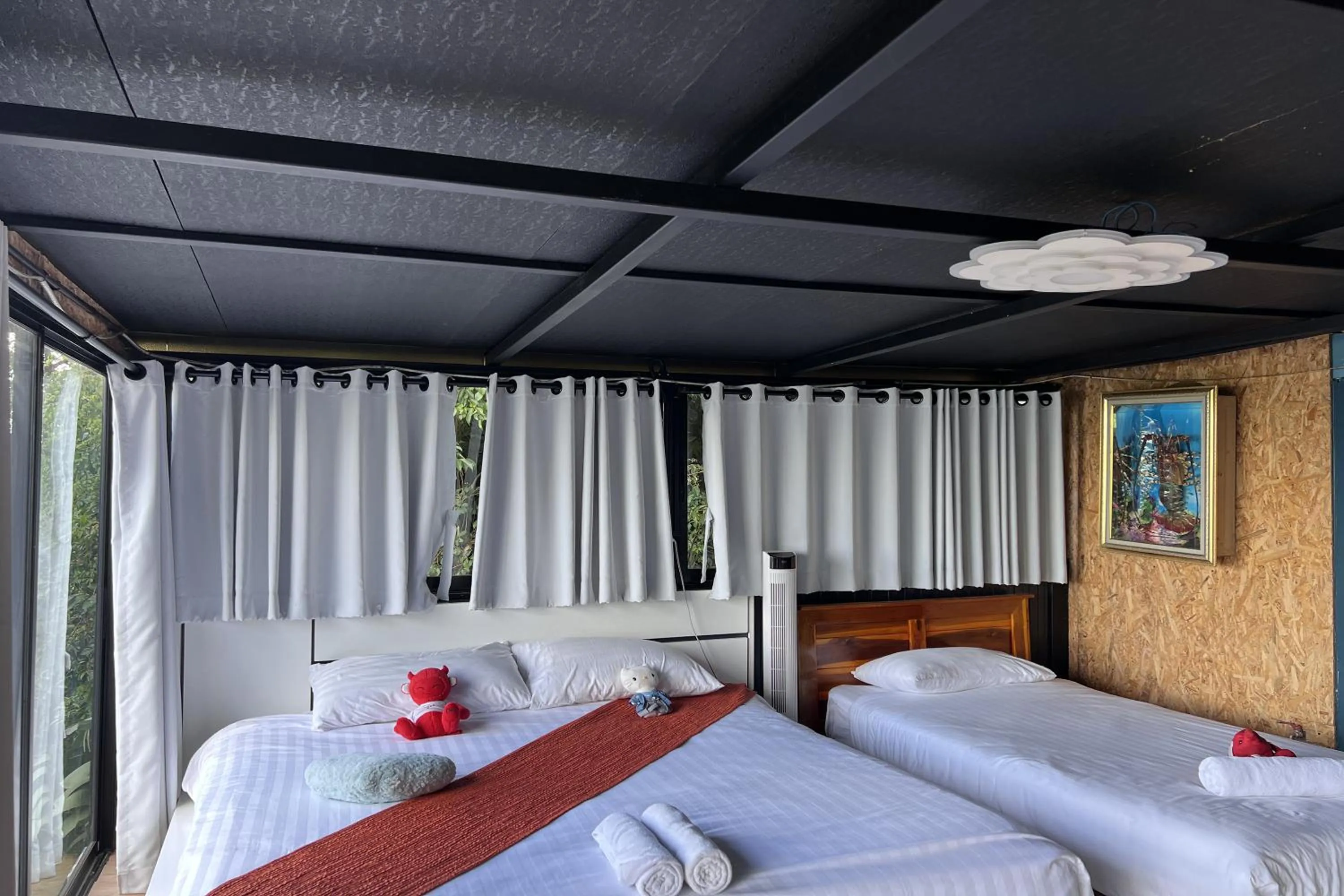 Bedroom in Kuan Khan Lao The Nine Bistro ควนคานหลาว เดอะไนท์ บิสโทร