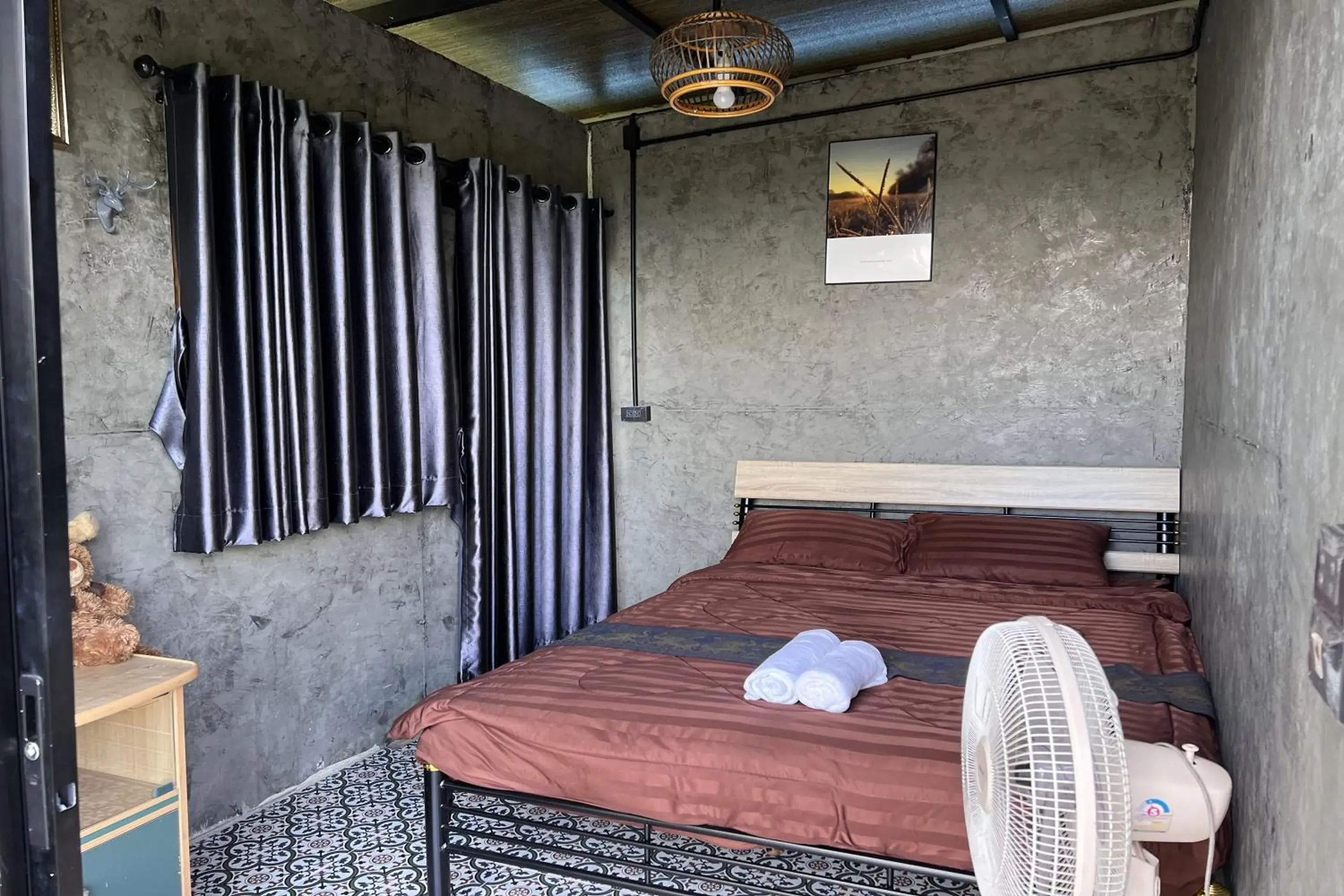 Bedroom in Kuan Khan Lao The Nine Bistro ควนคานหลาว เดอะไนท์ บิสโทร Bedroom in Kuan Khan Lao The Nine Bistro ควนคานหลาว เดอะไนท์ บิสโทร