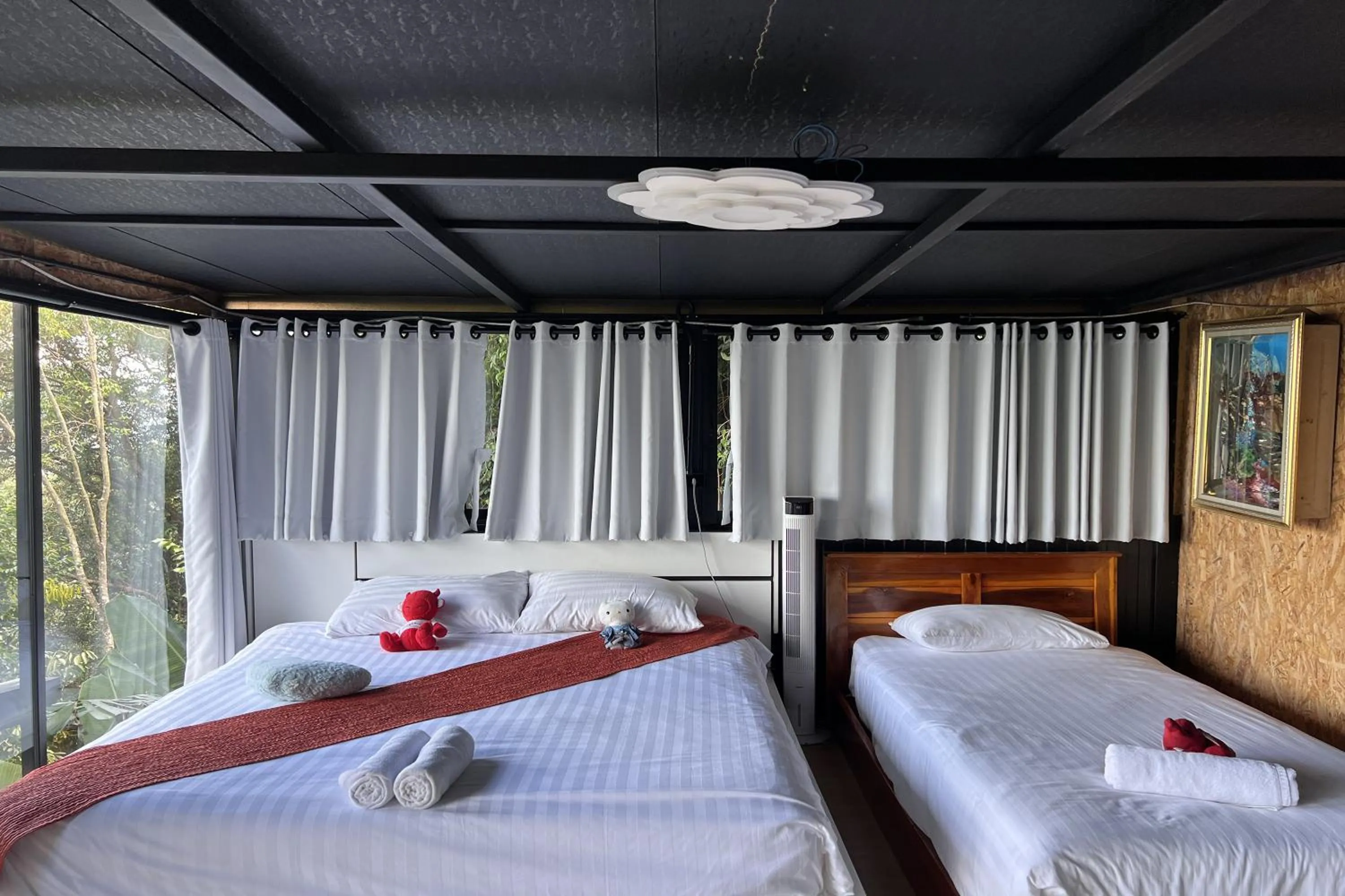 Bedroom in Kuan Khan Lao The Nine Bistro ควนคานหลาว เดอะไนท์ บิสโทร