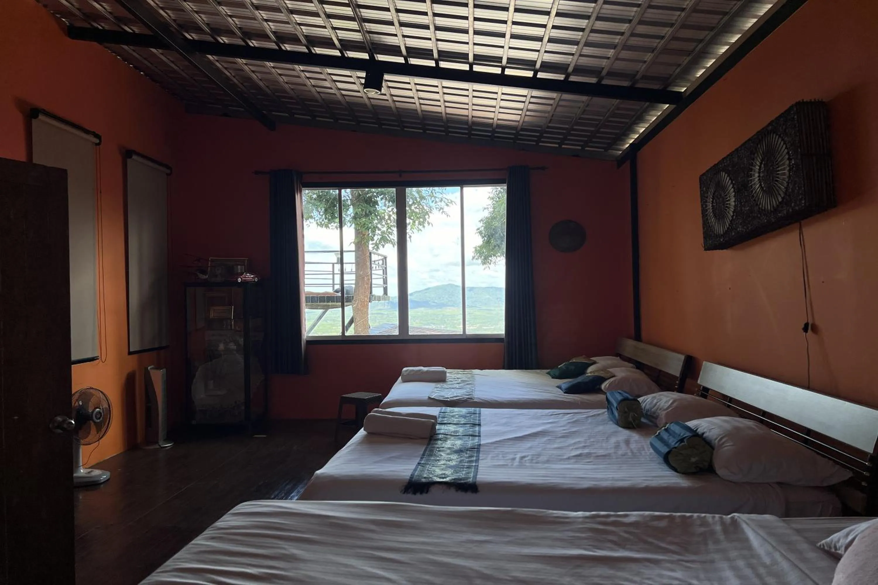 Bedroom in Kuan Khan Lao The Nine Bistro ควนคานหลาว เดอะไนท์ บิสโทร