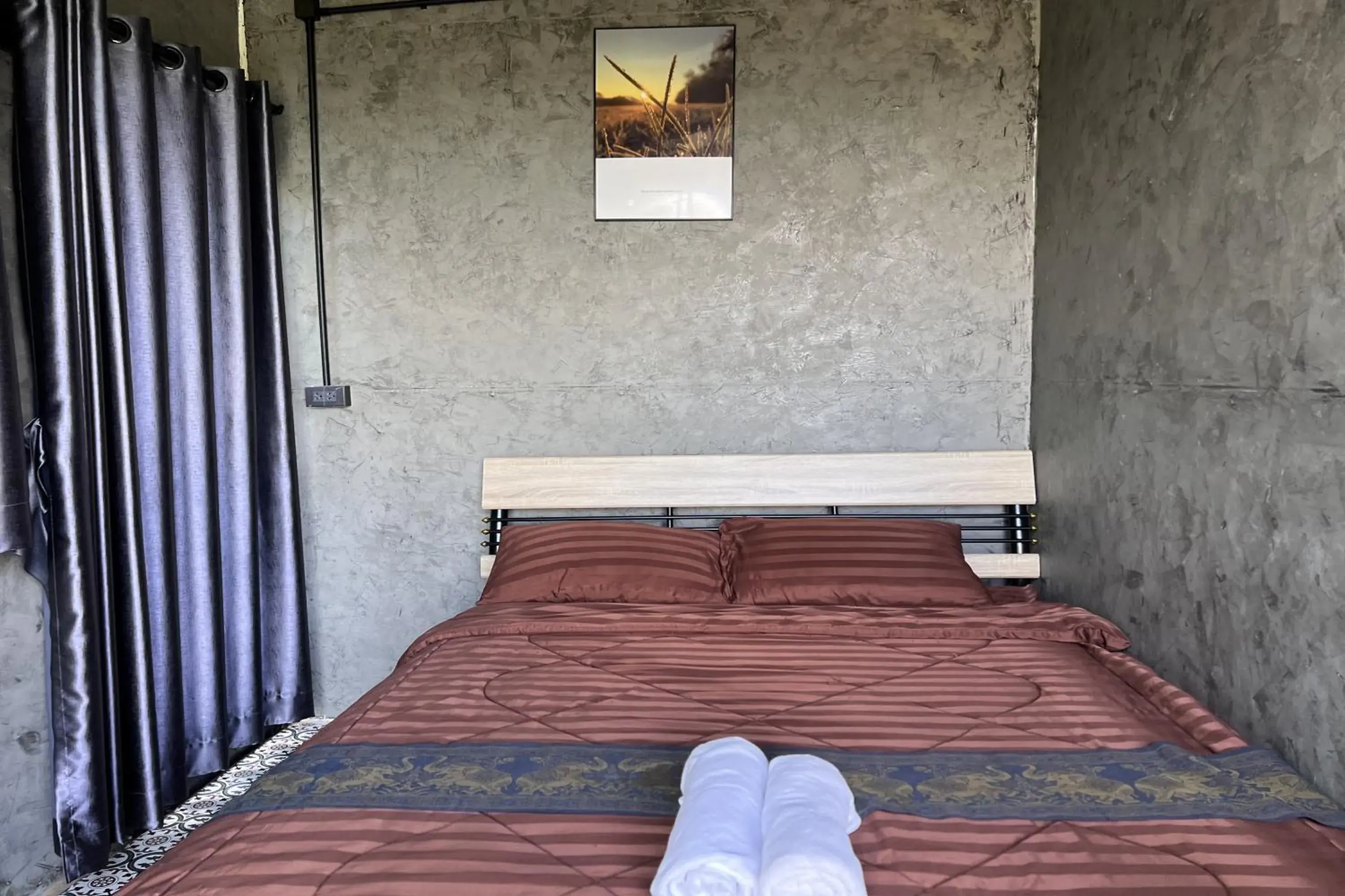 Bedroom, Bed in Kuan Khan Lao The Nine Bistro ควนคานหลาว เดอะไนท์ บิสโทร Bedroom, Bed in Kuan Khan Lao The Nine Bistro ควนคานหลาว เดอะไนท์ บิสโทร