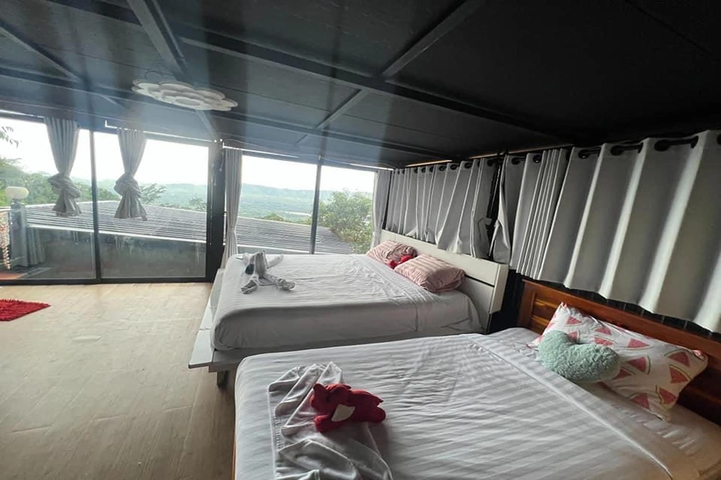 Bedroom in Kuan Khan Lao The Nine Bistro ควนคานหลาว เดอะไนท์ บิสโทร