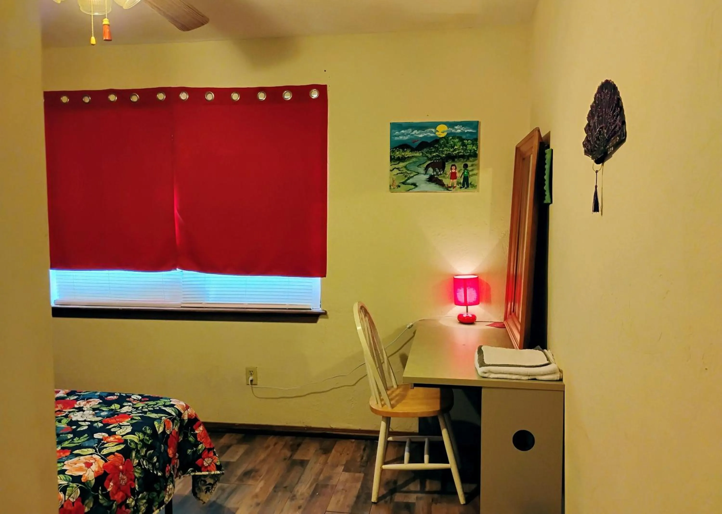 Bed in Golden Sunflower's Apt C