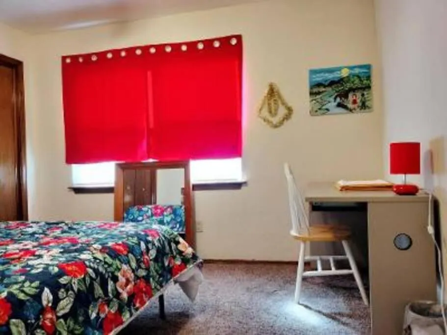 Bed in Golden Sunflower's Apt C