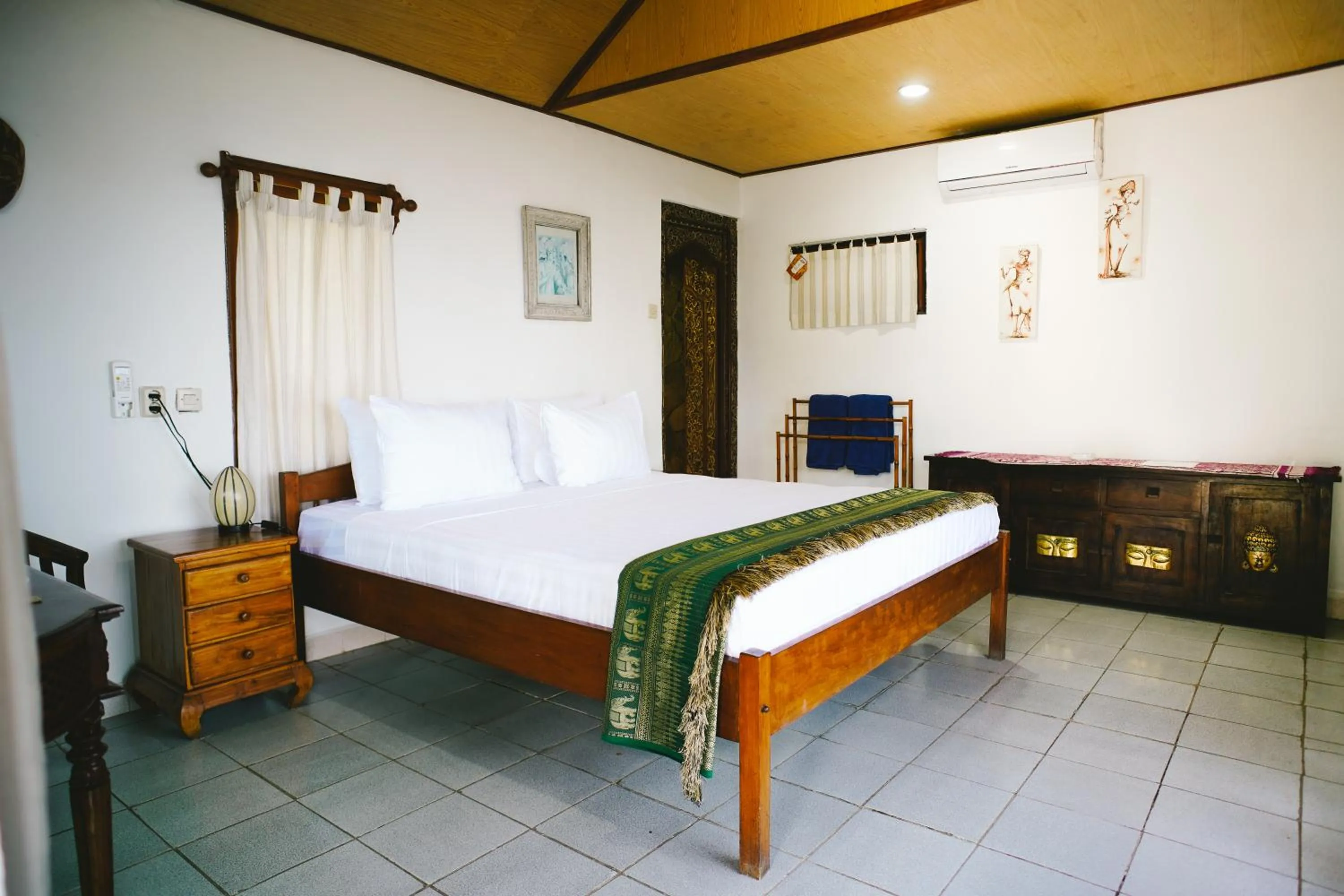 Bedroom in Temple Cafe & Seaside Cottages