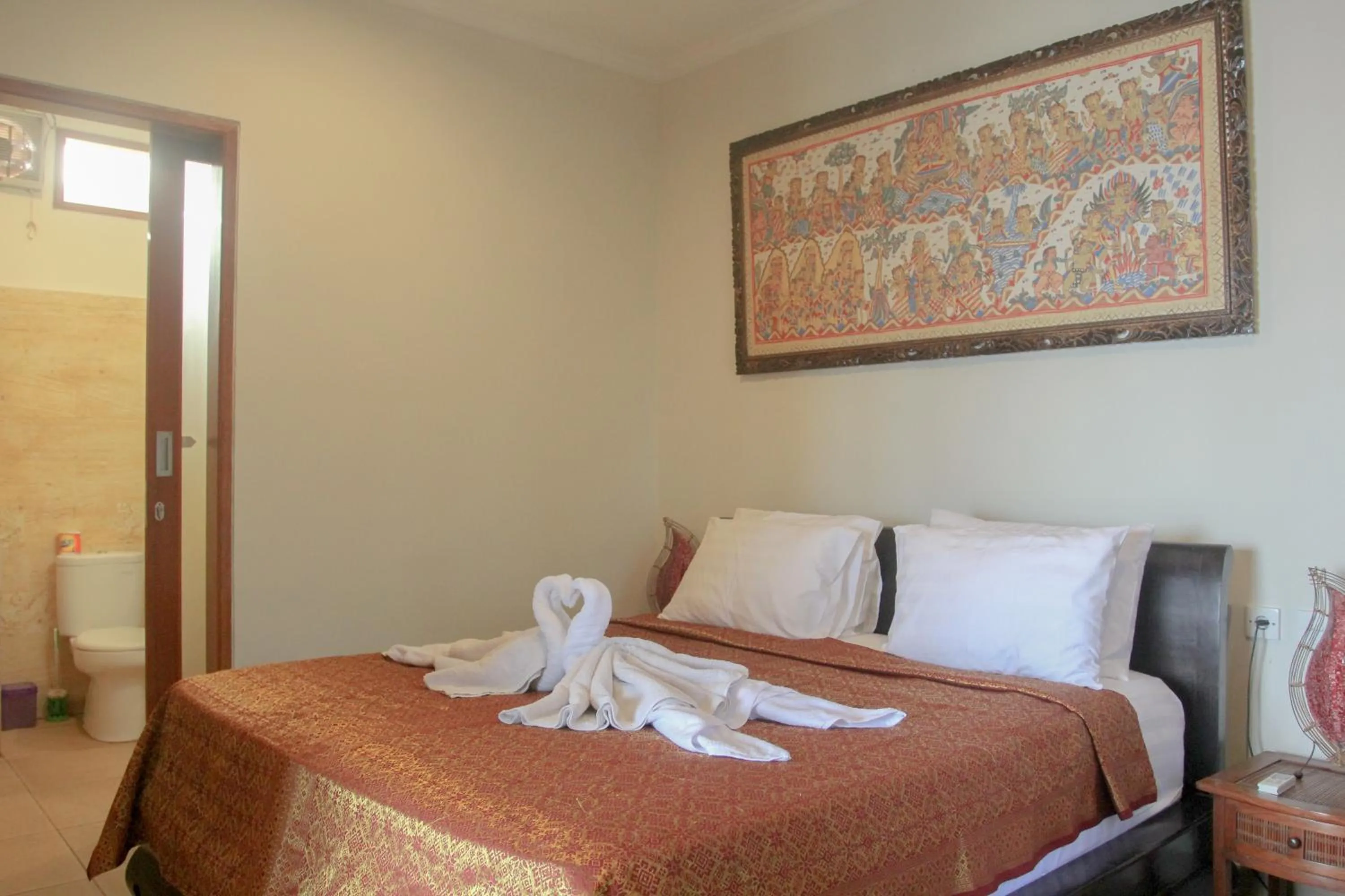 Bed in Temple Cafe & Seaside Cottages