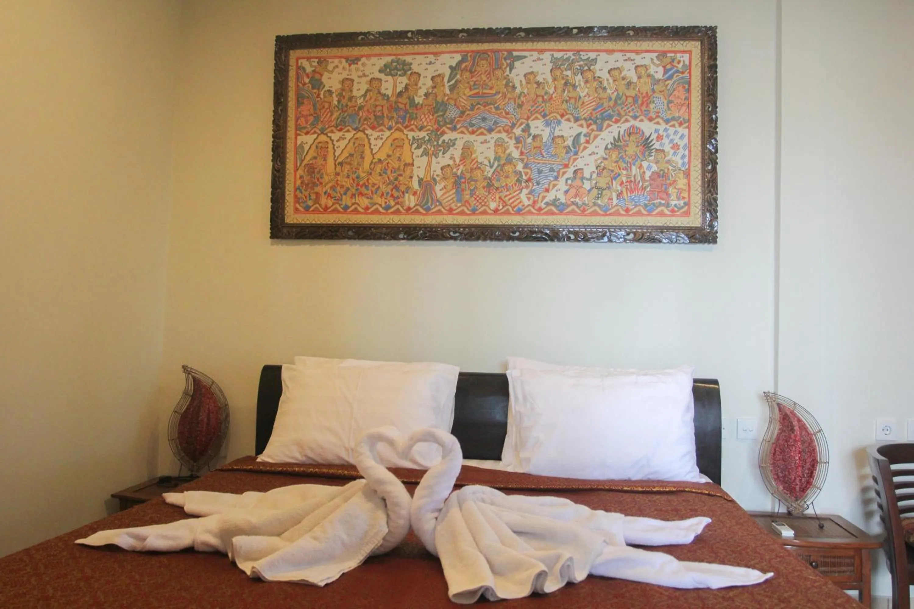 Bed in Temple Cafe & Seaside Cottages