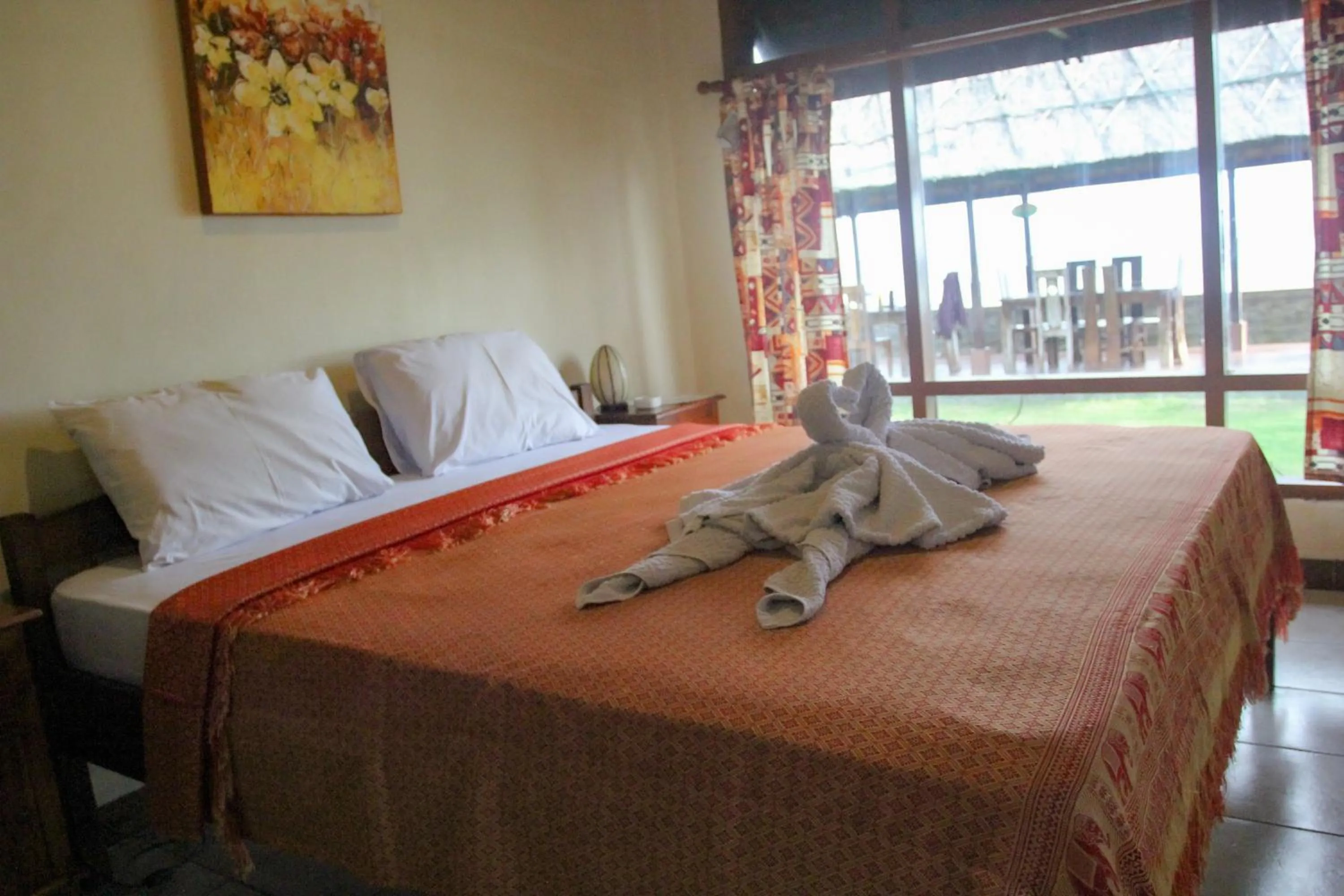 Bed in Temple Cafe & Seaside Cottages
