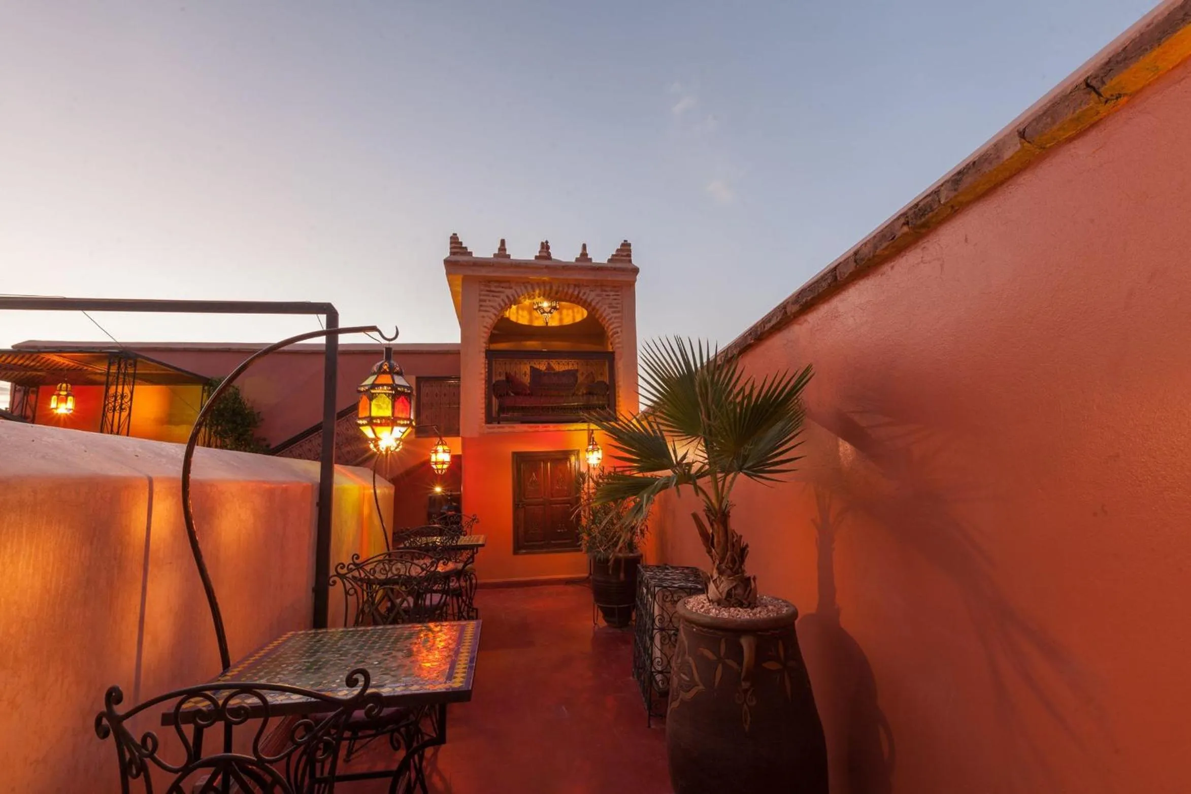 Patio in Riad Louaya