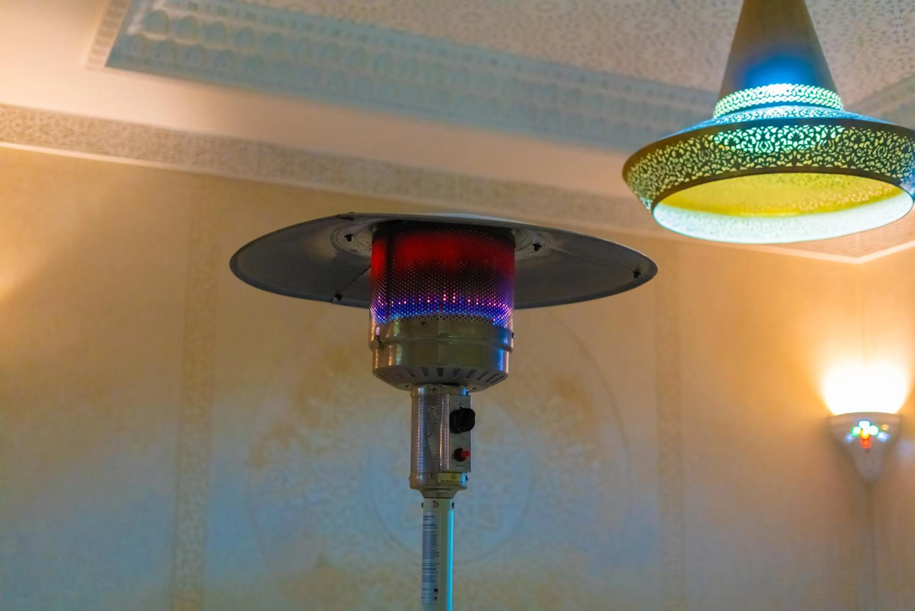 Decorative detail in Riad Louaya