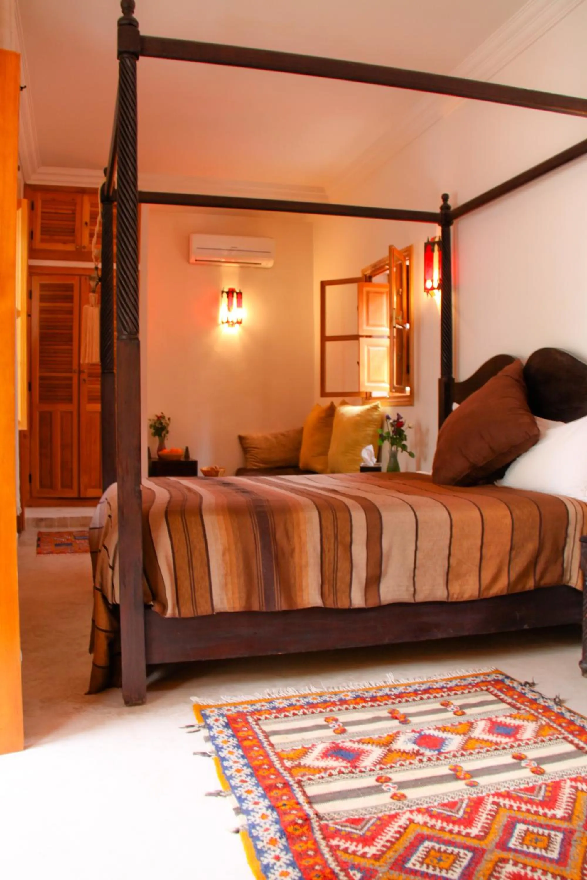Bed in Riad Mariana