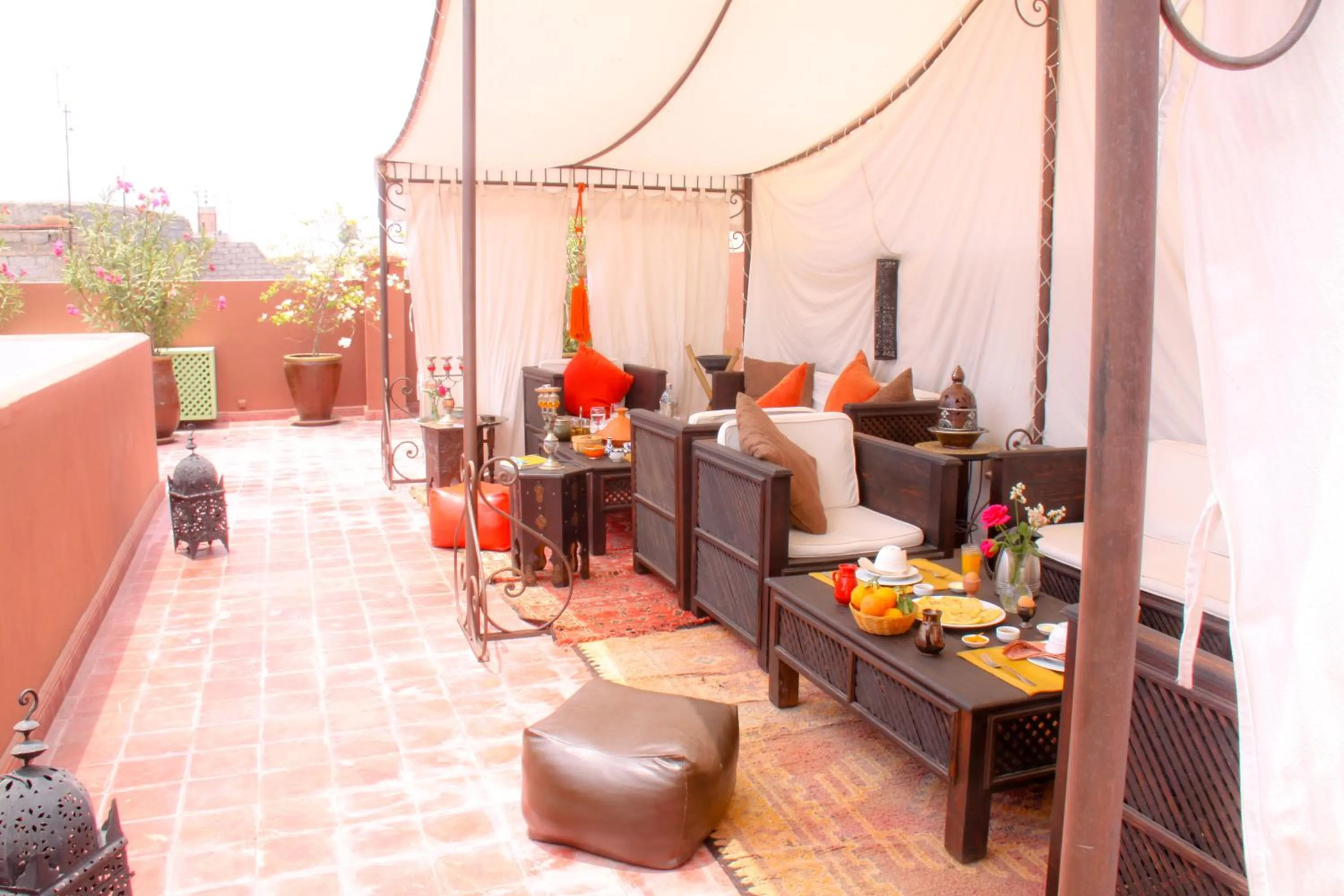 Patio in Riad Mariana