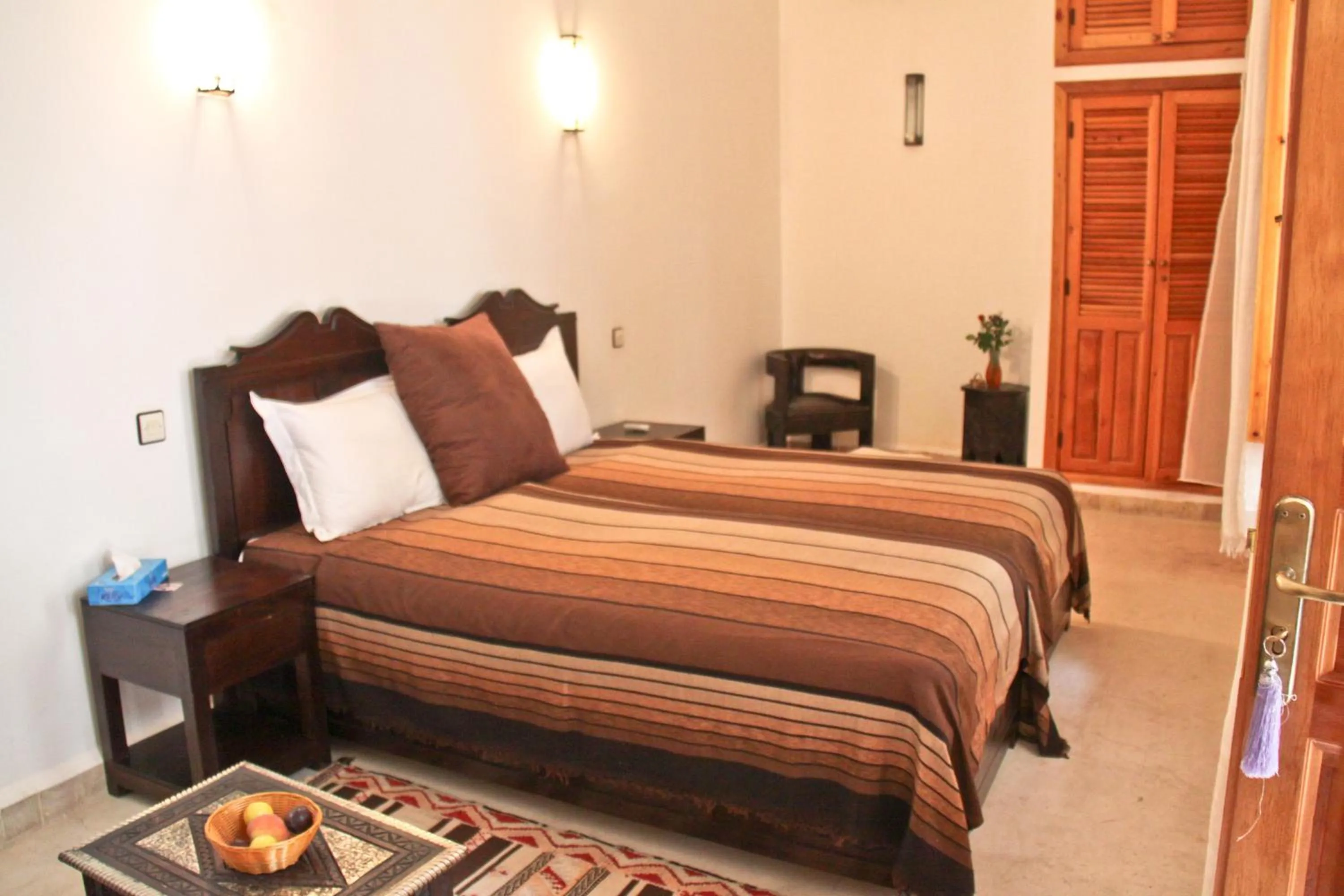 Bed in Riad Mariana