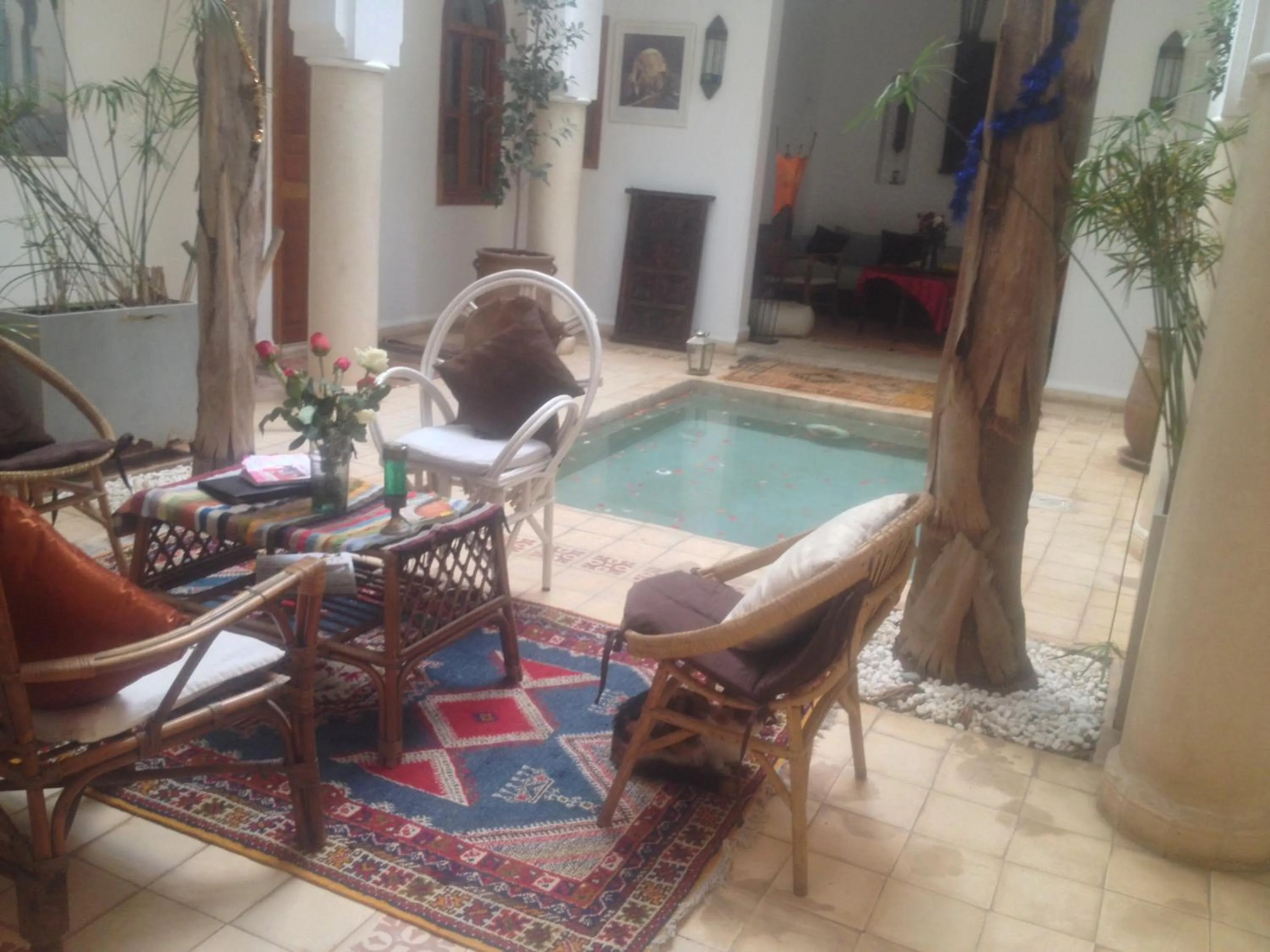 Patio in Riad Mariana