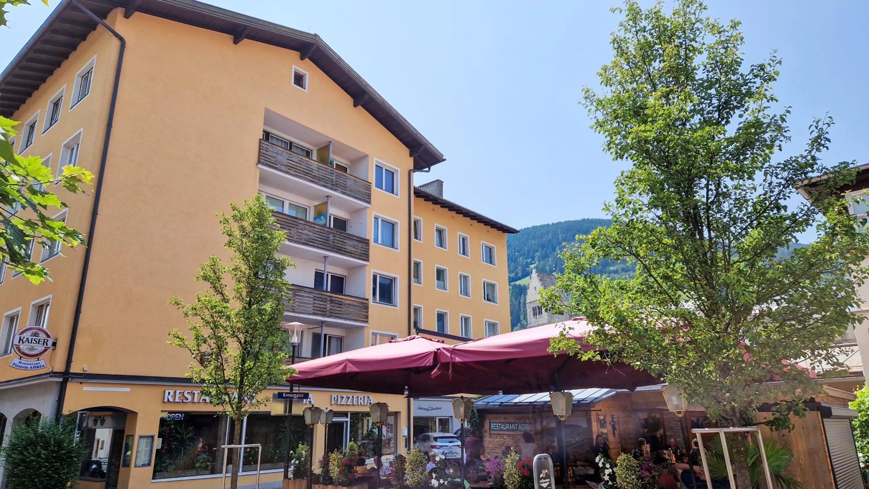 Property building in Apartment Dreamski Zell am See town, near lake