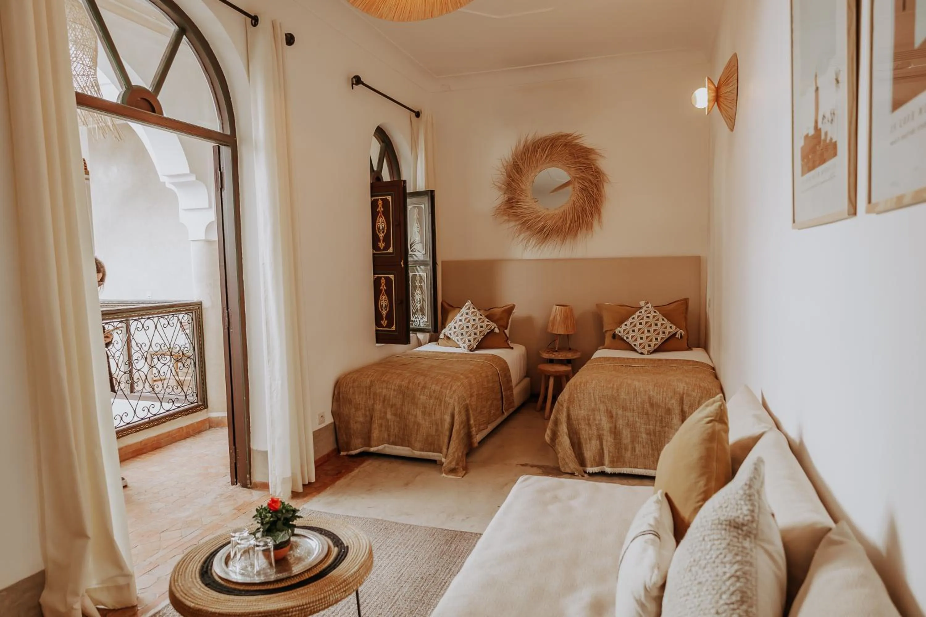 Bedroom, Bed in Riad Bamaga